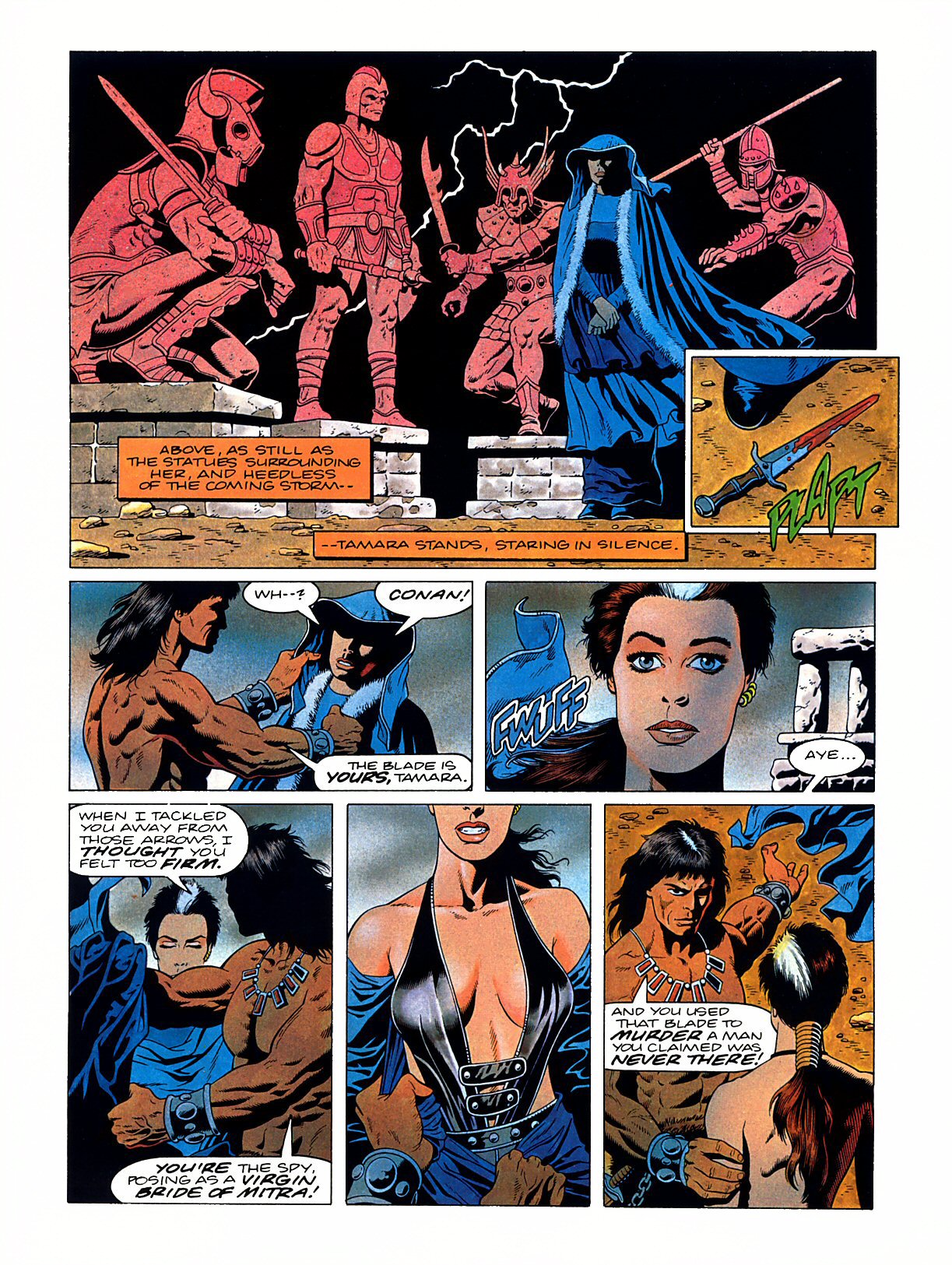 Read online Marvel Graphic Novel comic -  Issue #53 - Conan - The Skull of Set - 40