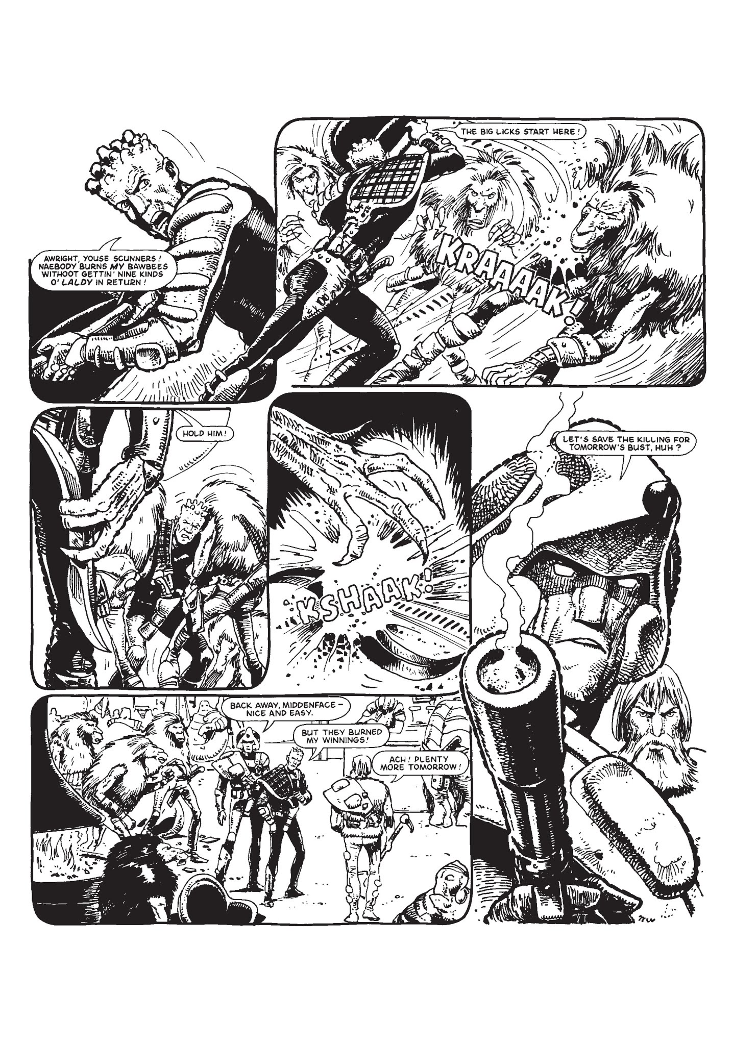 Read online Strontium Dog: Search/Destroy Agency Files comic -  Issue # TPB 3 (Part 1) - 8