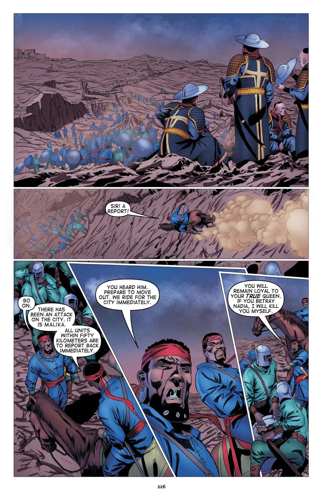 Read online Malika: Warrior Queen comic -  Issue # TPB 1 (Part 3) - 28