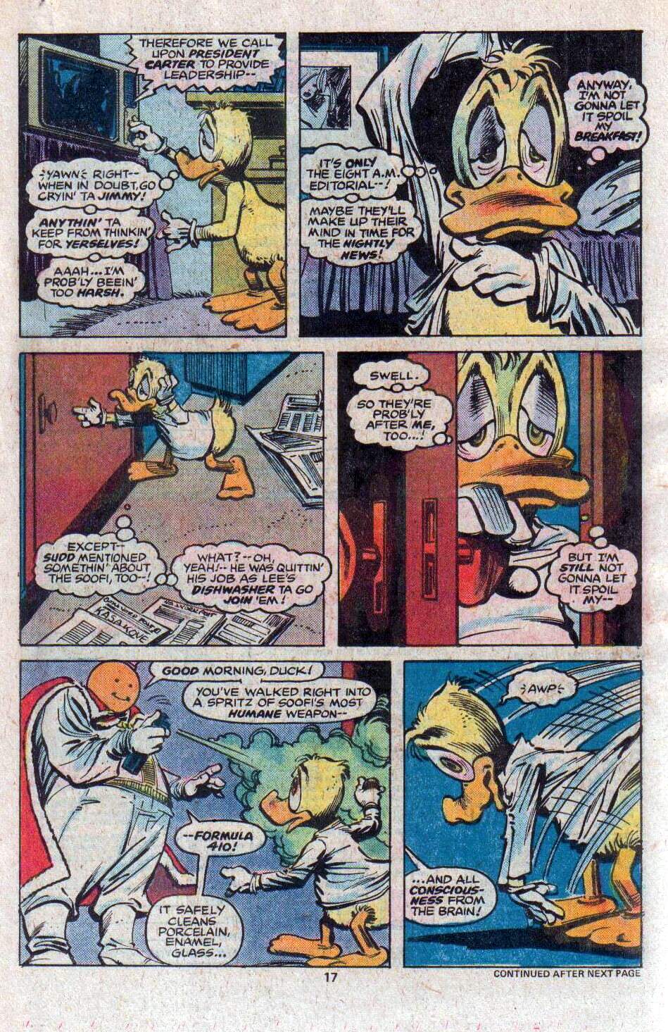 Read online Howard the Duck (1976) comic -  Issue #21 - 12