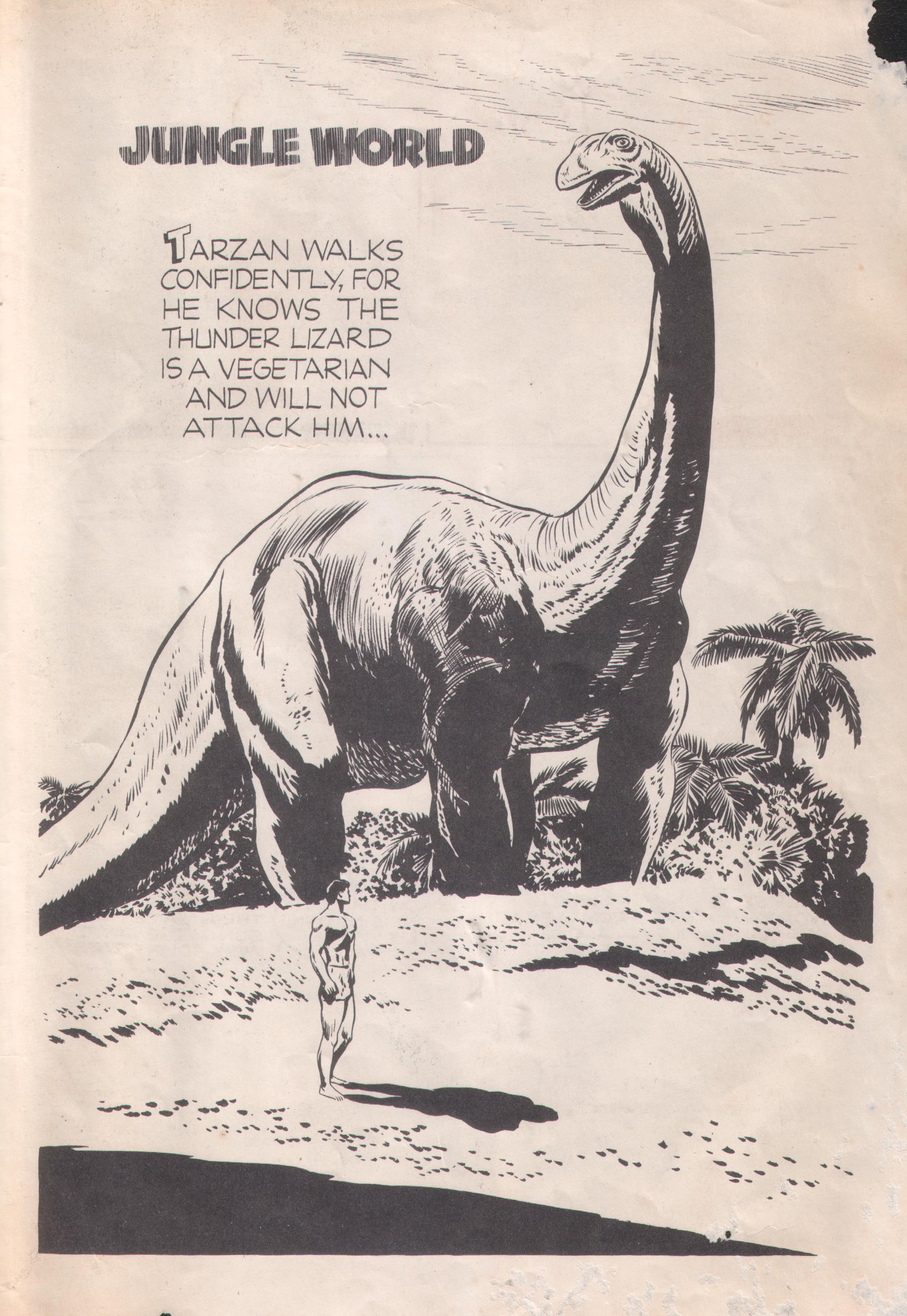 Read online Tarzan (1948) comic -  Issue #33 - 35