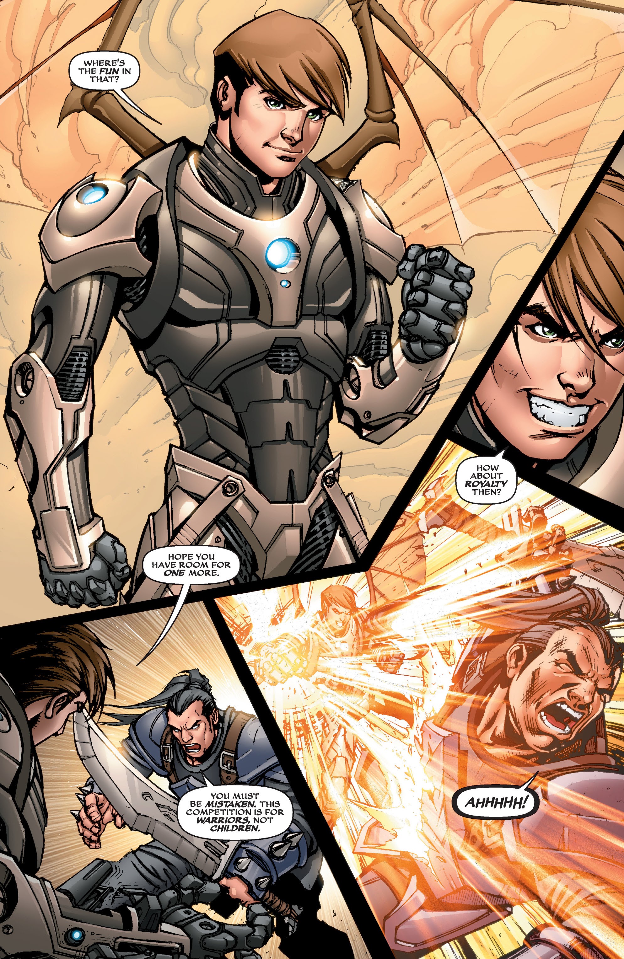 Read online Soulfire: Search For the Light comic -  Issue # TPB - 9