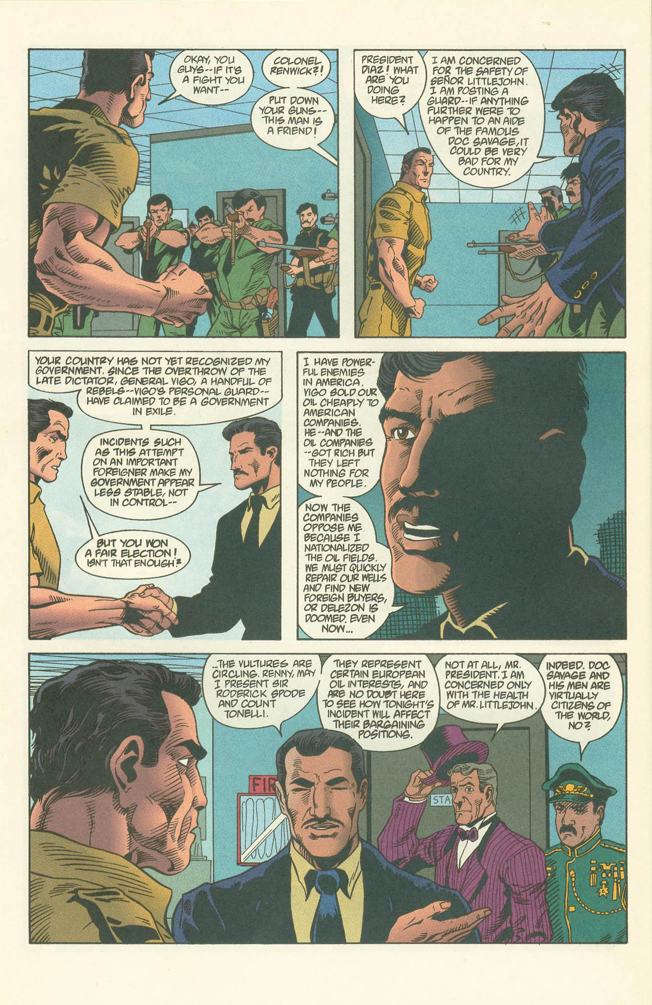 Read online Doc Savage: Curse of the Fire God comic -  Issue # TPB - 13