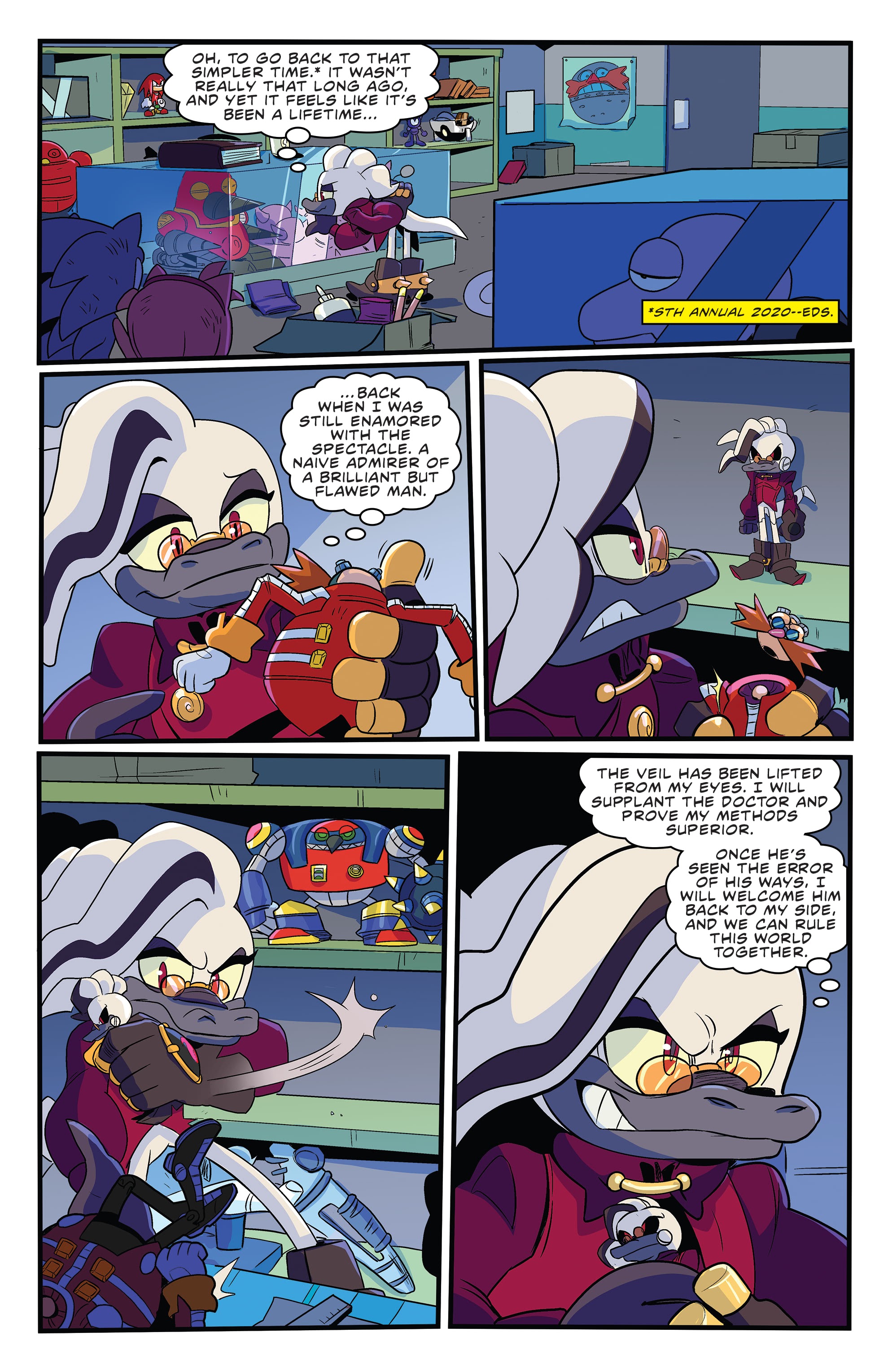 Read online Sonic the Hedgehog: Imposter Syndrome comic -  Issue #2 - 17