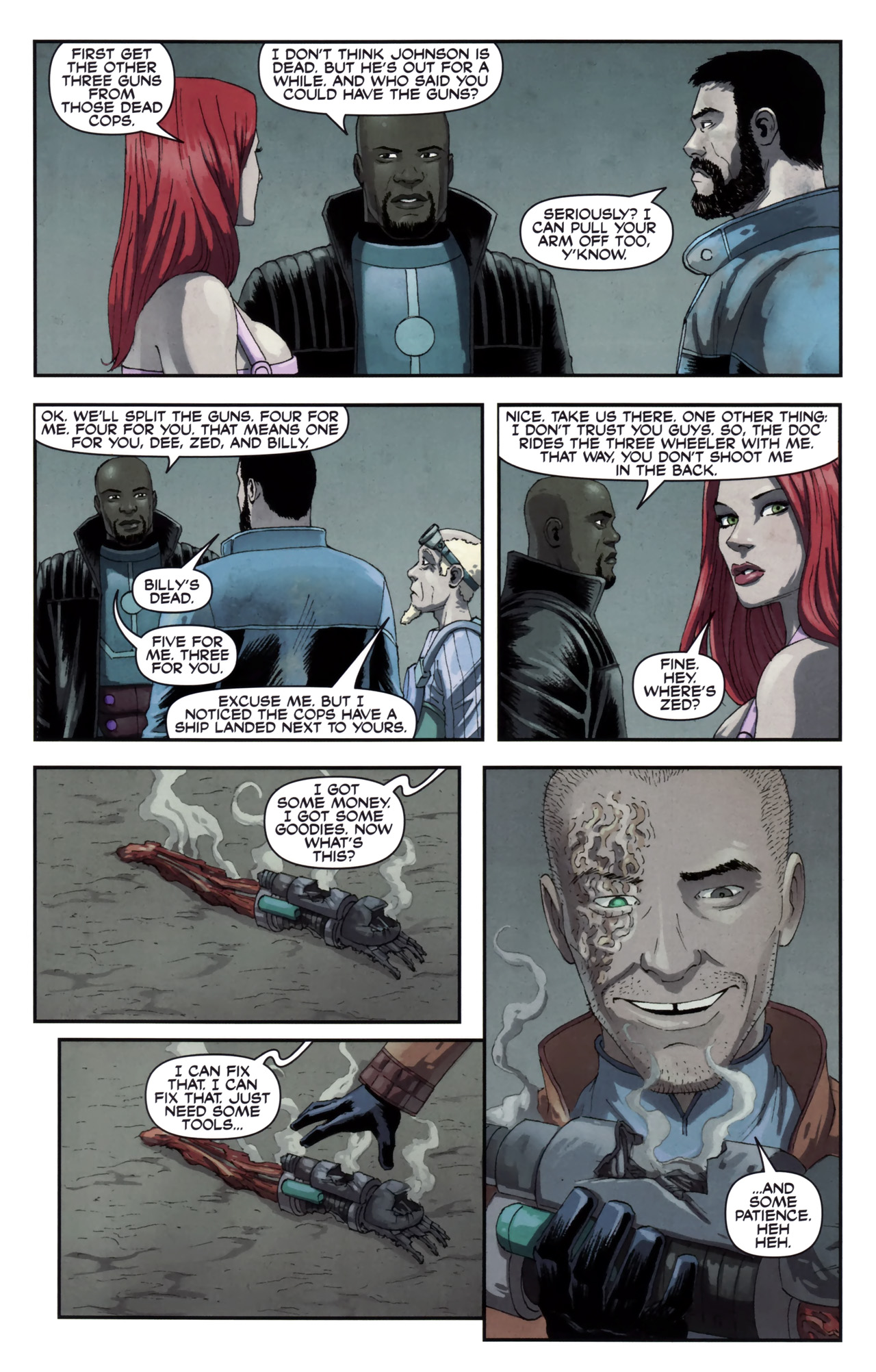 Read online Cold Space comic -  Issue #4 - 24