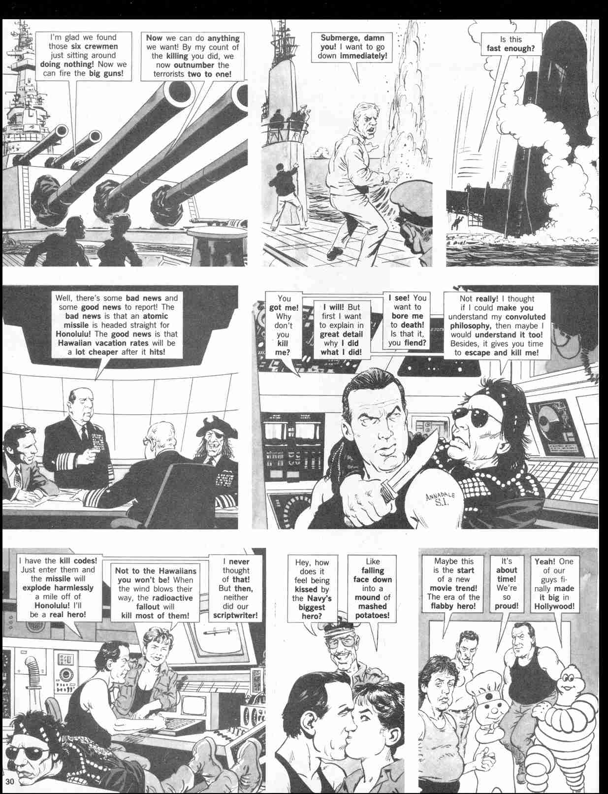 Read online MAD comic -  Issue #319 - 32