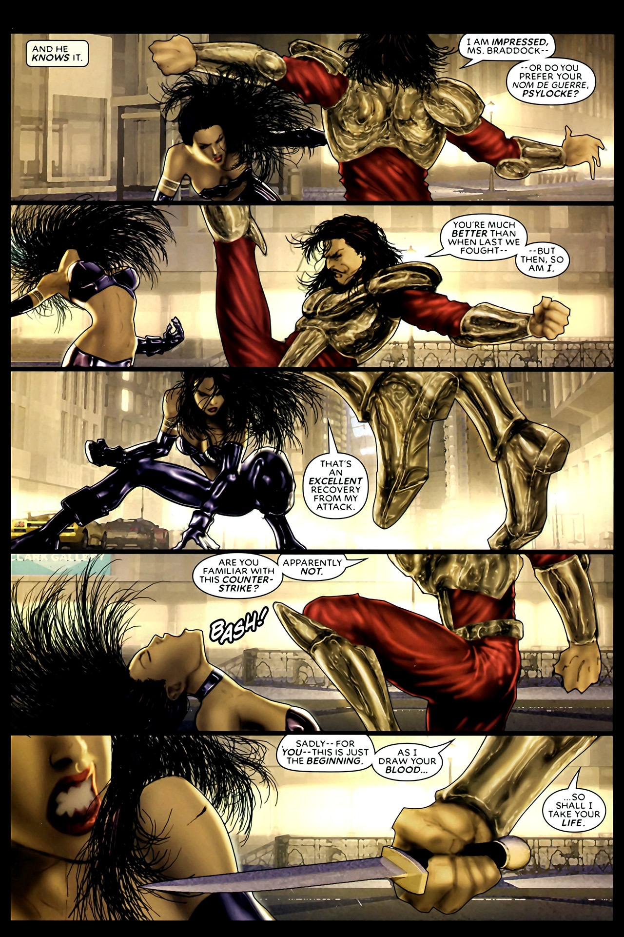 Read online X-Men: Sword of the Braddocks comic -  Issue # Full - 20