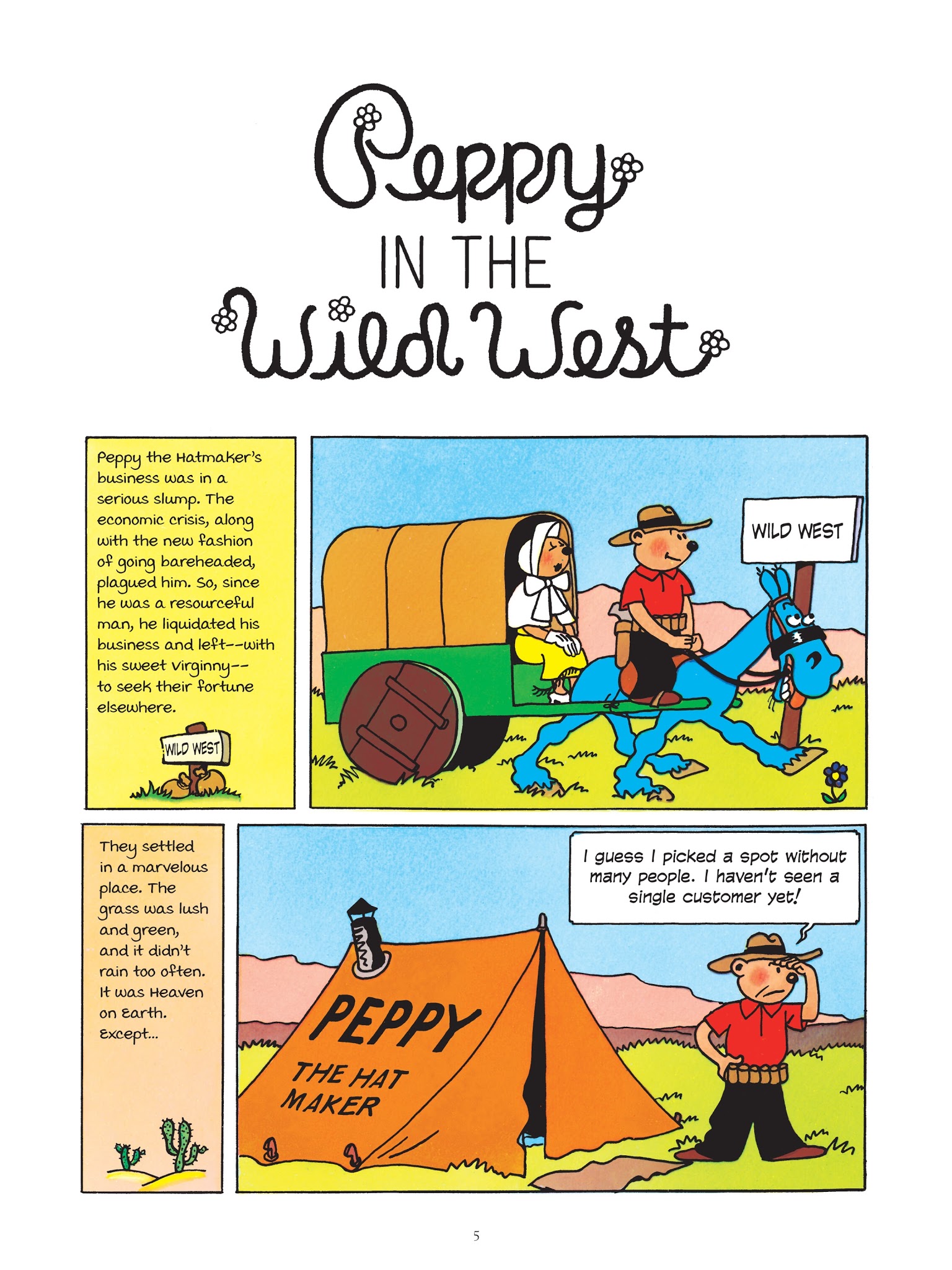 Read online Peppy in the Wild West comic -  Issue # TPB - 6