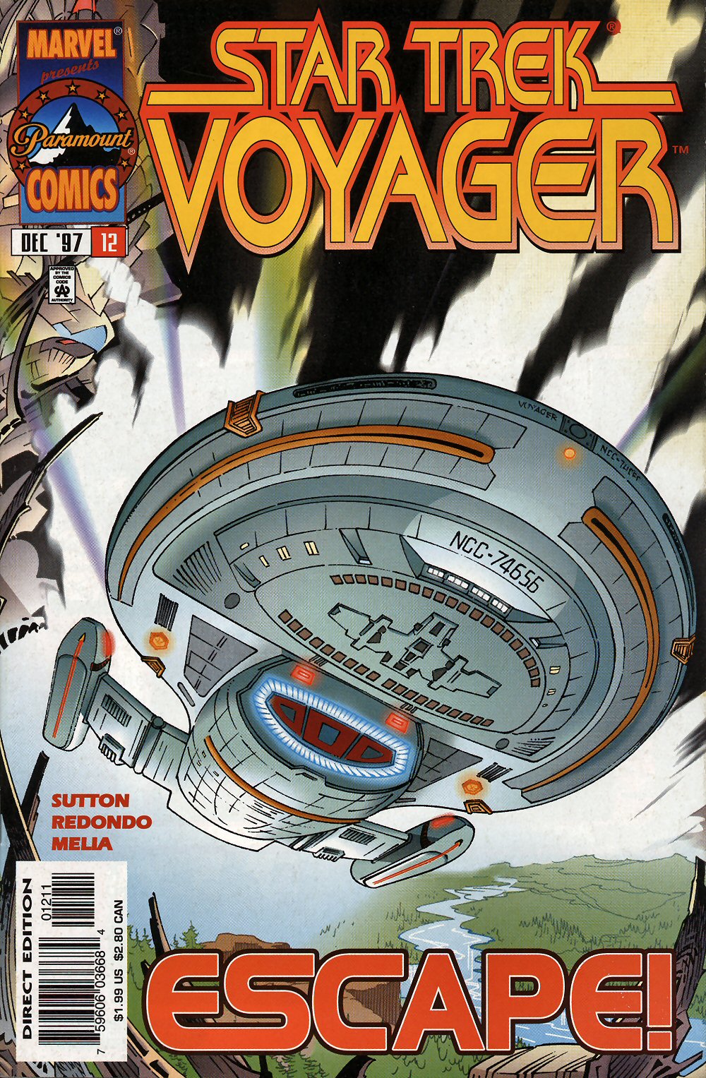 Read online Star Trek: Voyager comic -  Issue #12 - 1