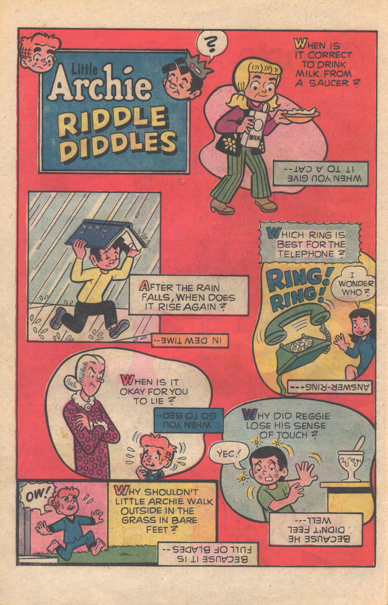 Read online The Adventures of Little Archie comic -  Issue #106 - 10