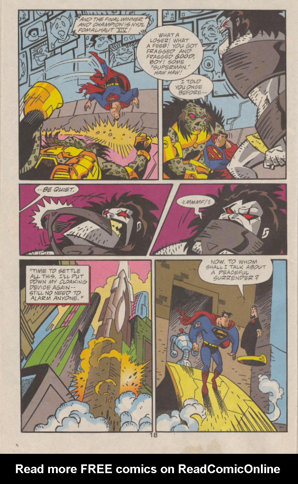 Superman Adventures Issue #56 #59 - English 28