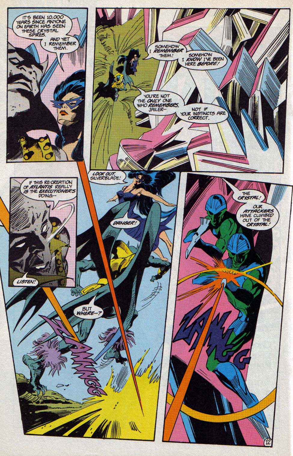 Read online Silverblade comic -  Issue #11 - 12
