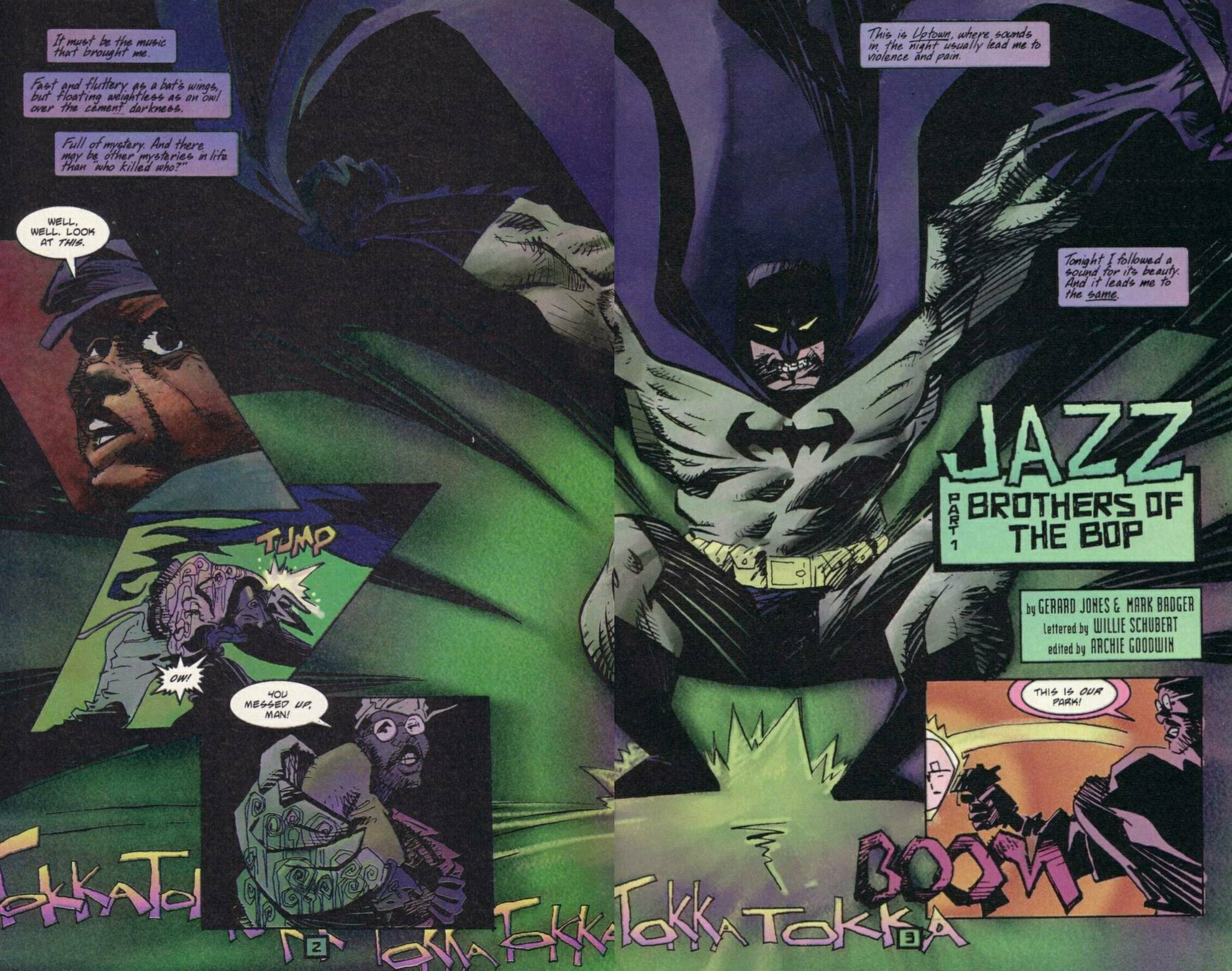 Read online Batman: Legends of the Dark Knight: Jazz comic -  Issue #1 - 4