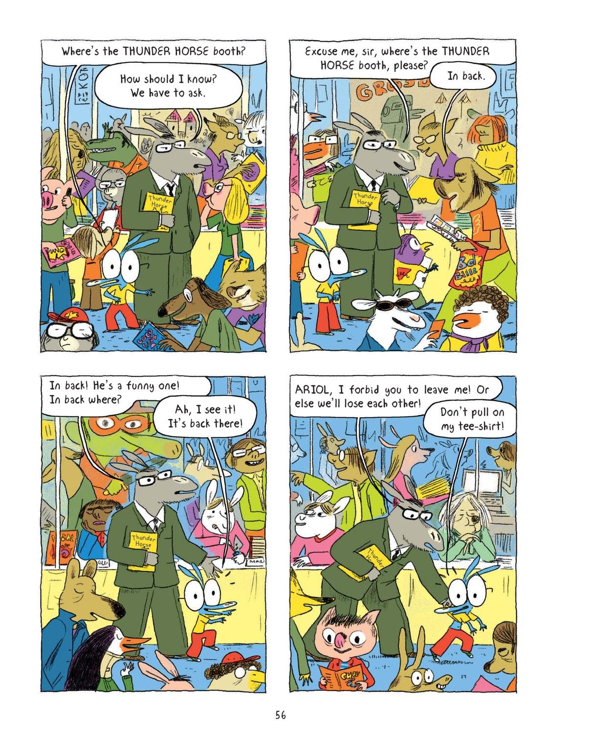 Read online Ariol comic -  Issue # TPB 3 - 58