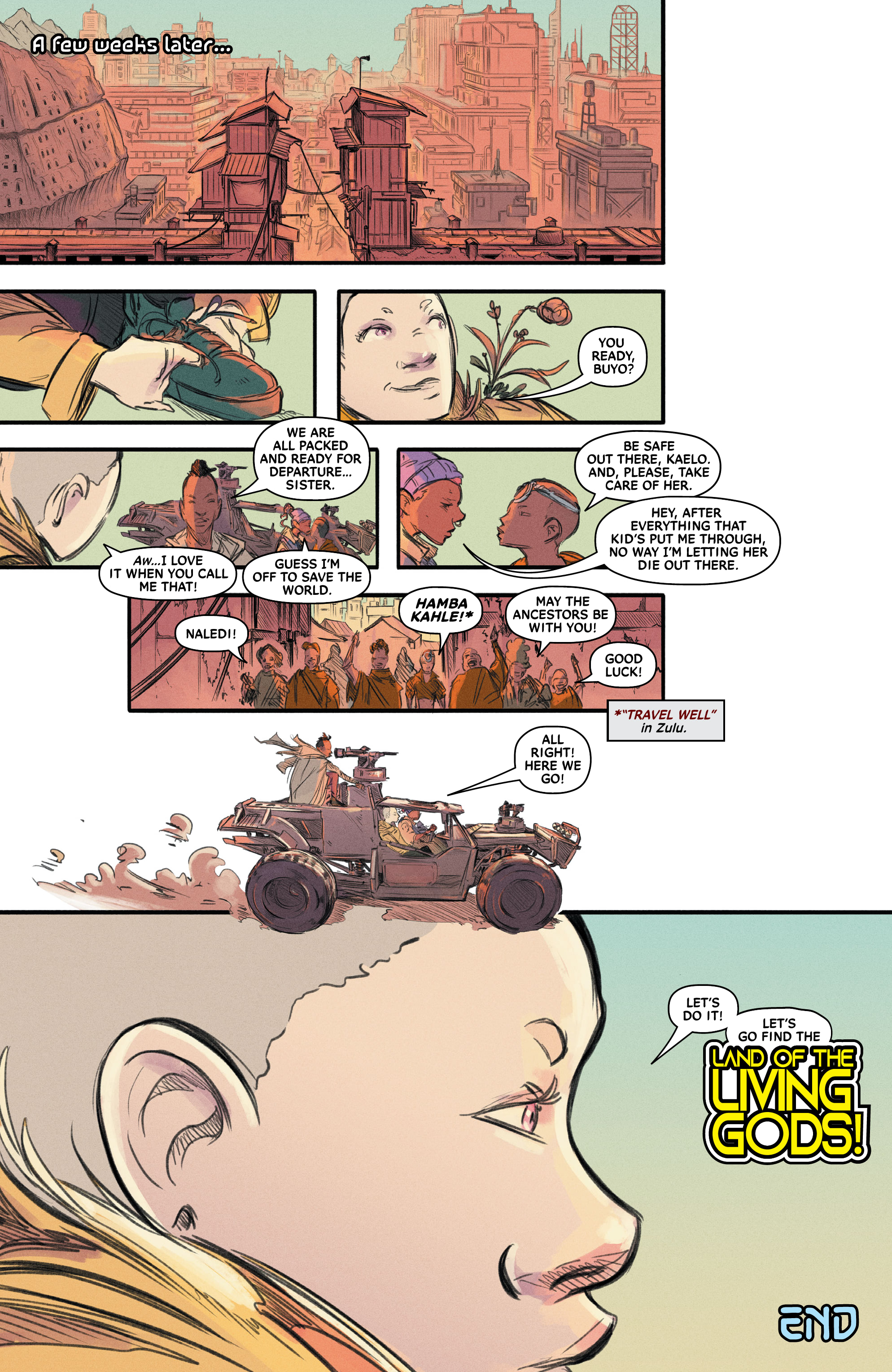 Read online Land of the Living Gods comic -  Issue #5 - 24