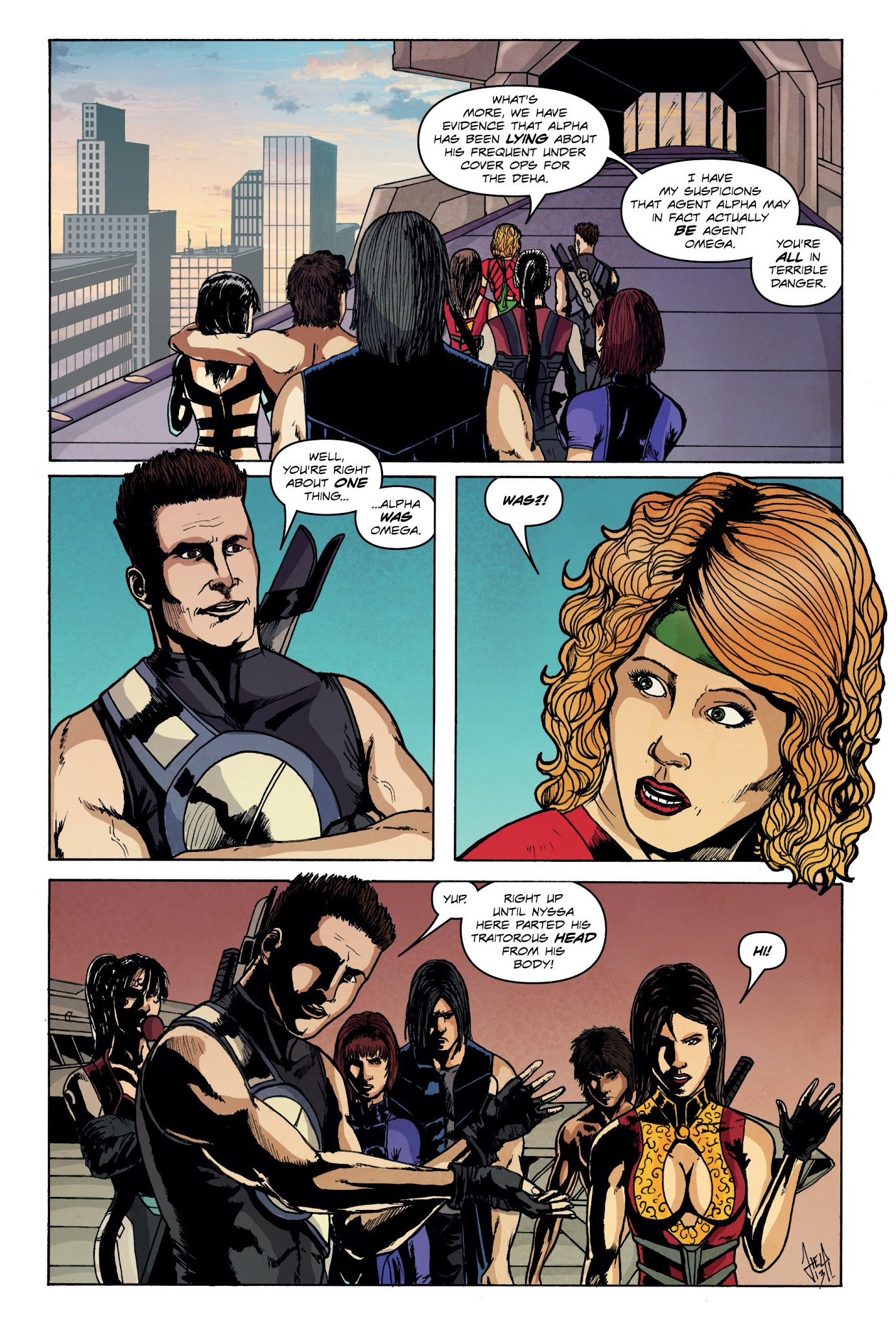 Read online Alpha Gods comic -  Issue #6 - 8