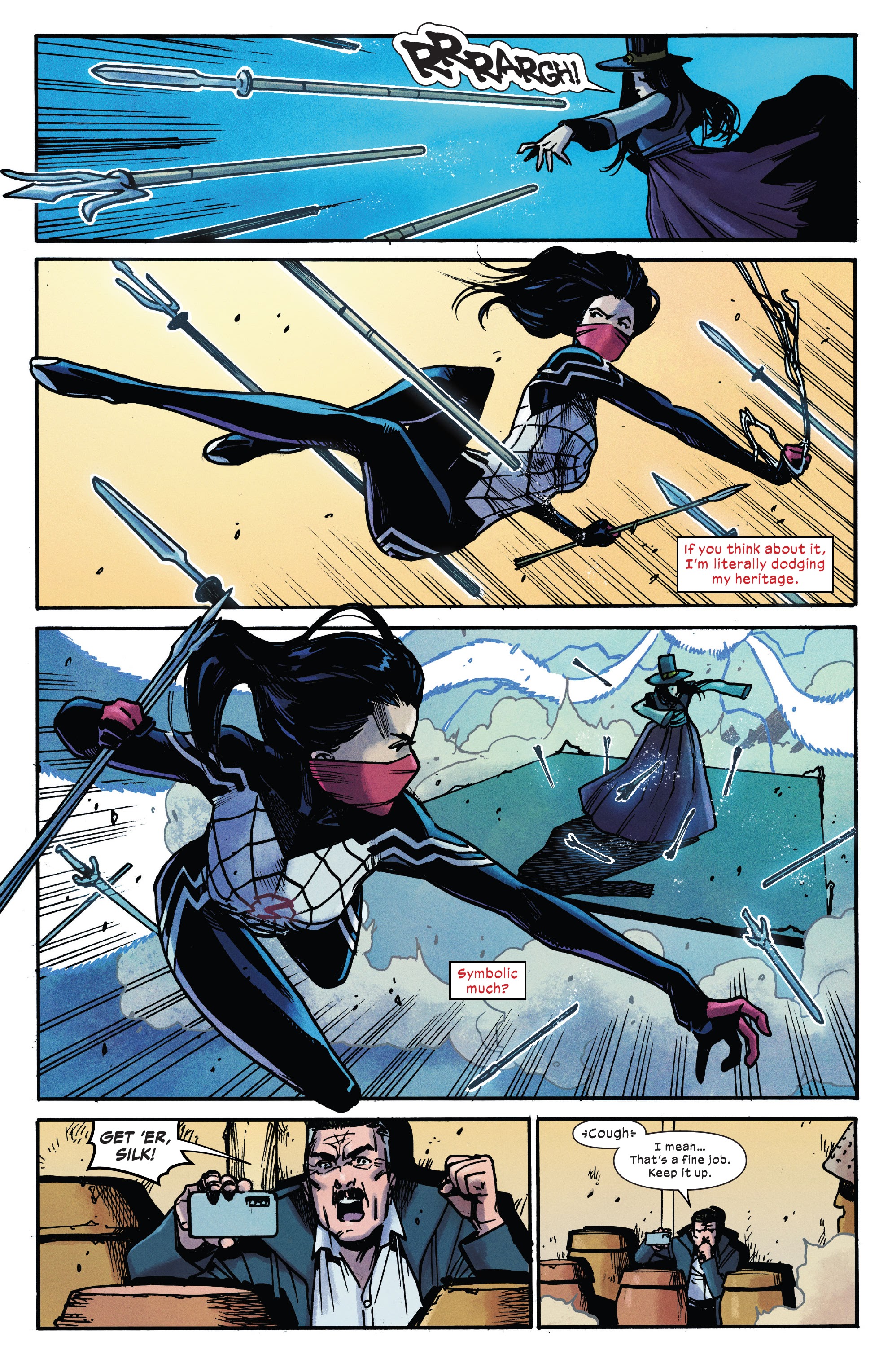 Read online Silk (2022) comic -  Issue #5 - 13