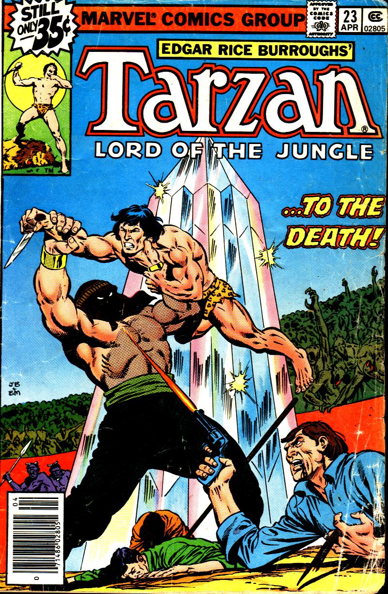 Read online Tarzan (1977) comic -  Issue #23 - 1