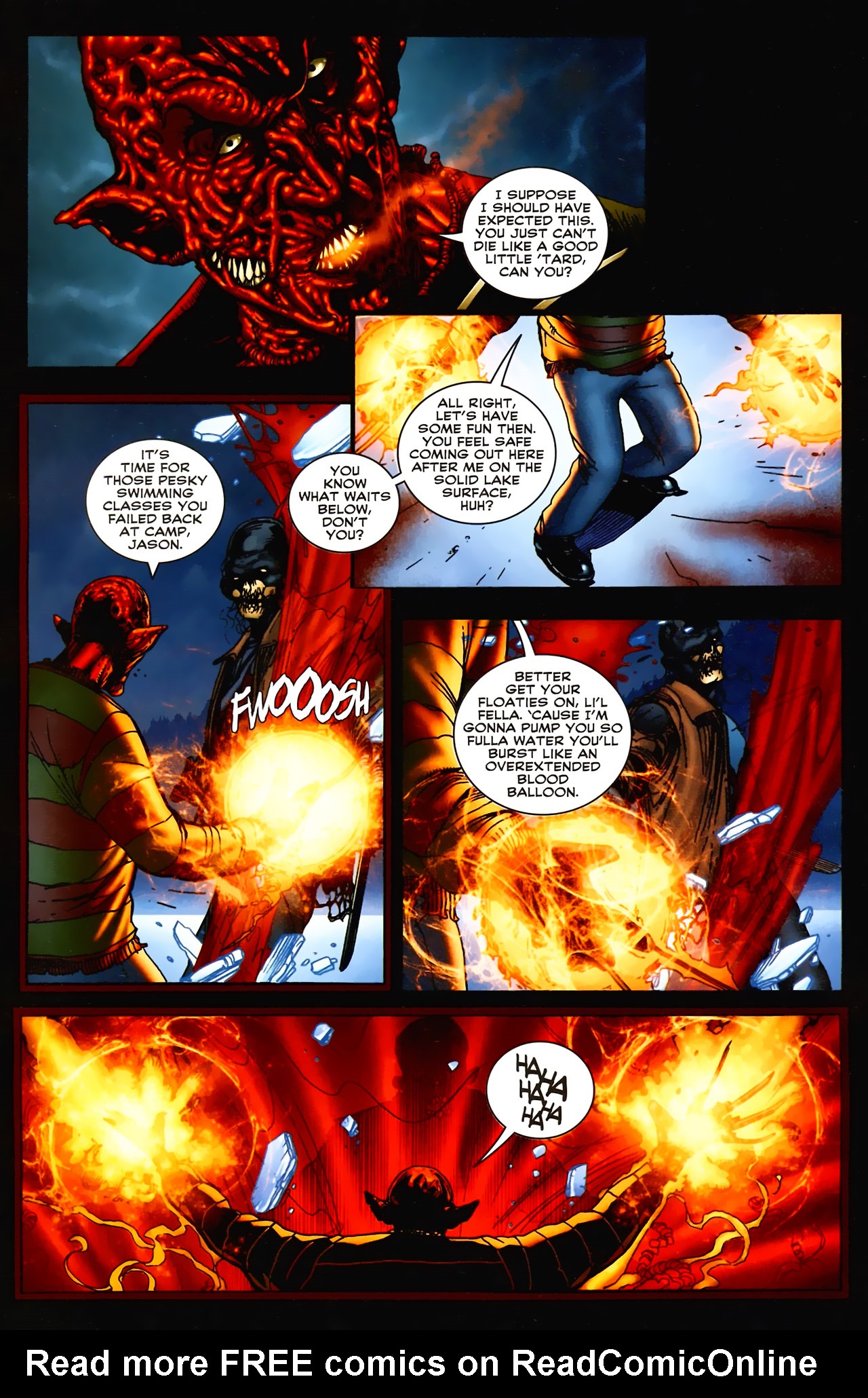 Read online Freddy Vs Jason Vs Ash comic -  Issue #6 - 7