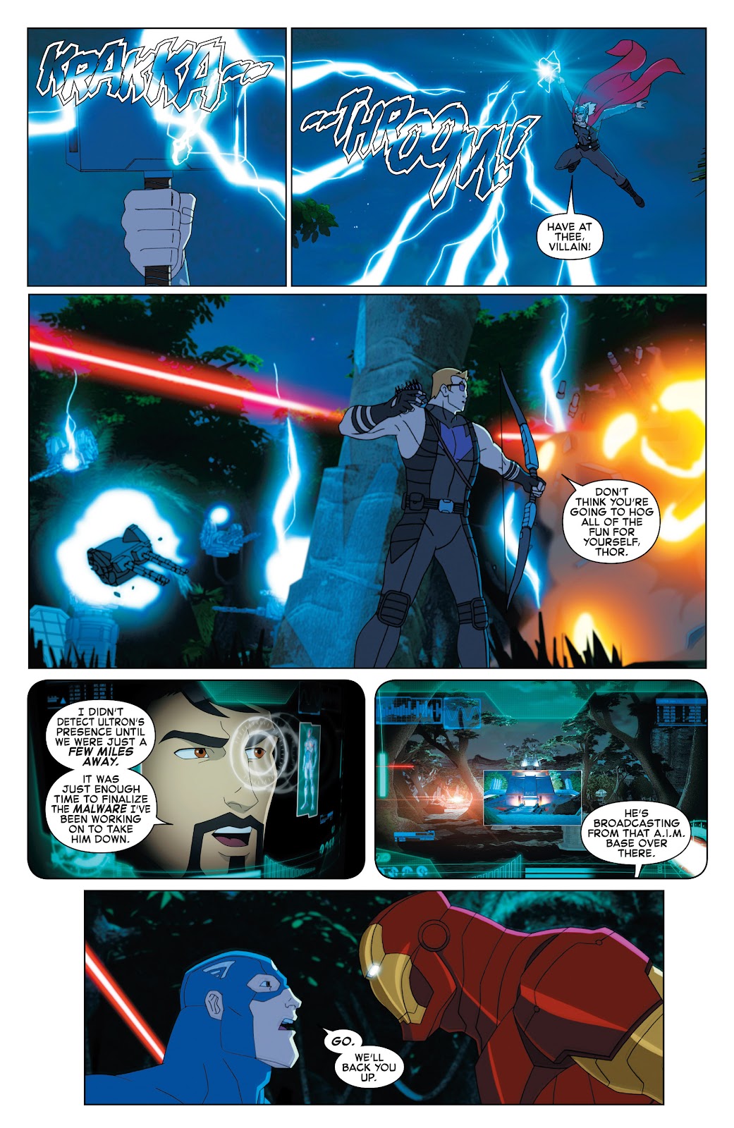 Marvel Universe Avengers Assemble: Civil War issue 1 - Page 13