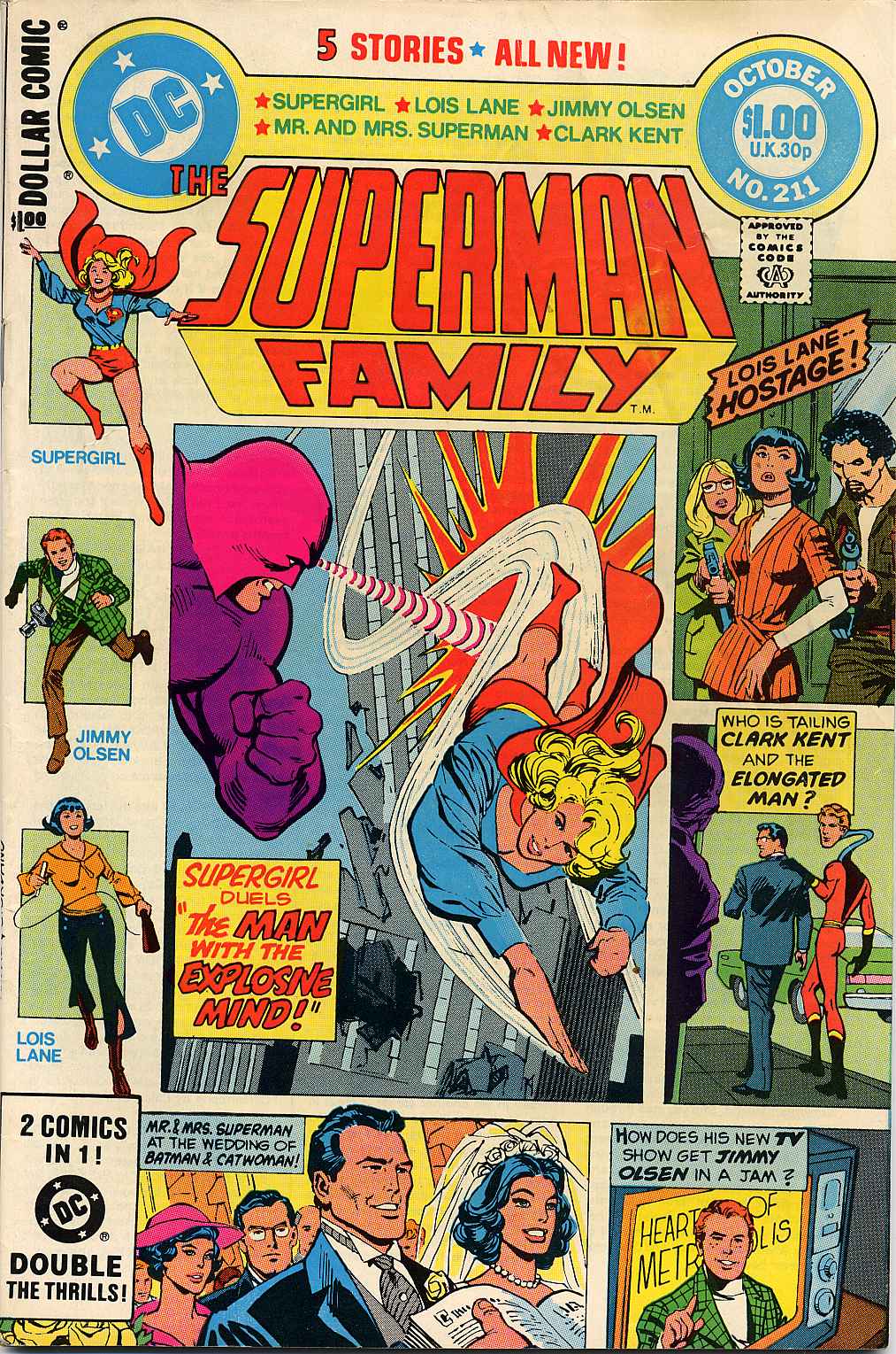 Read online The Superman Family comic -  Issue #211 - 1