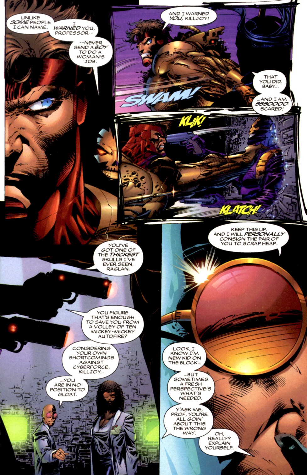 Read online Cyberforce (1993) comic -  Issue #10 - 14
