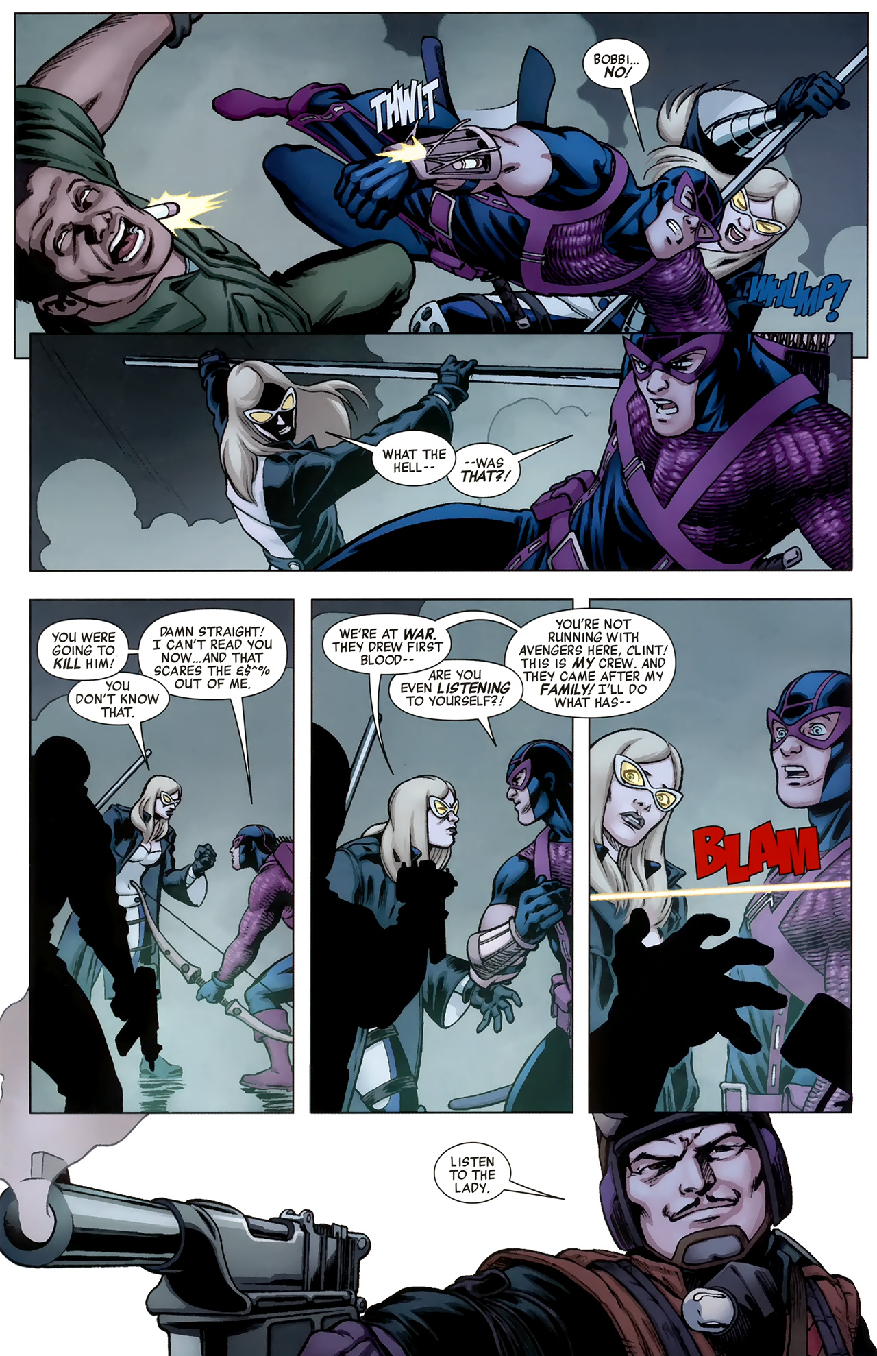 Hawkeye & Mockingbird Issue #3 #3 - English 11