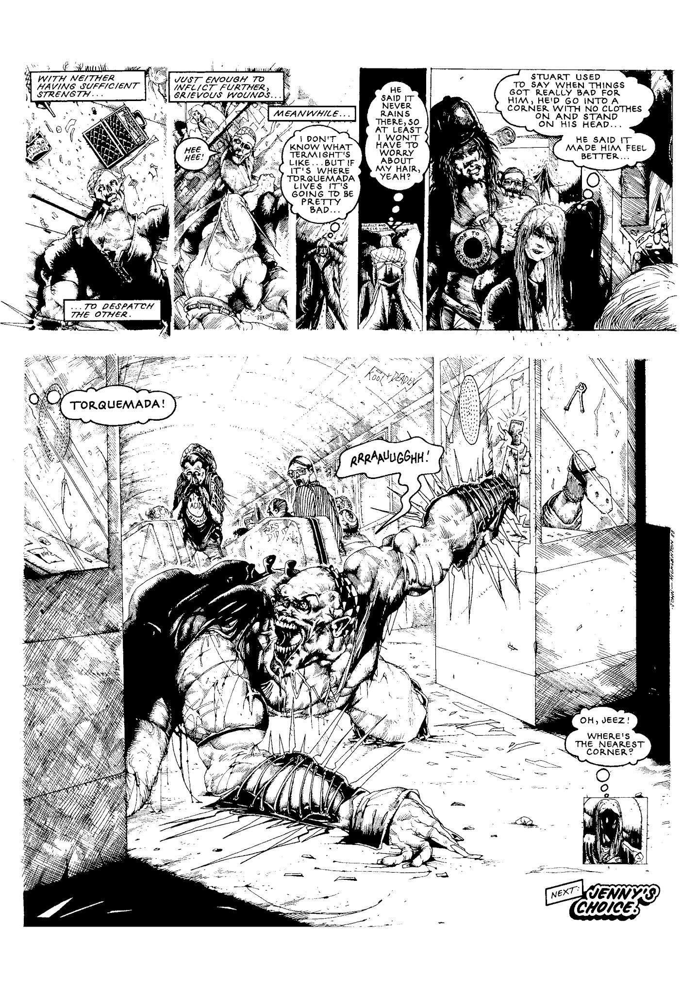 Read online The Complete Nemesis The Warlock comic -  Issue # TPB 3 - 111