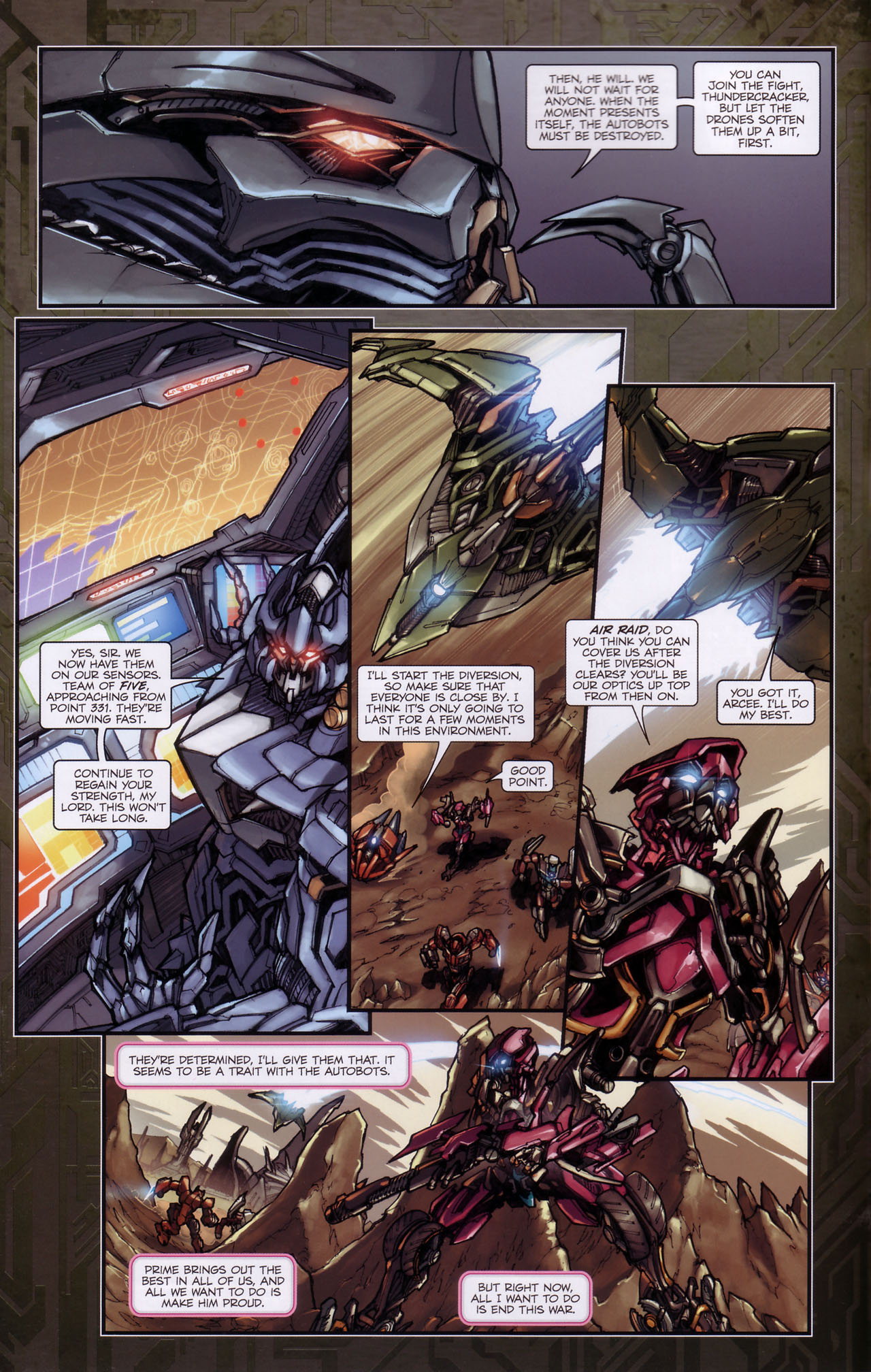 Read online Transformers: The Reign of Starscream comic -  Issue #3 - 4