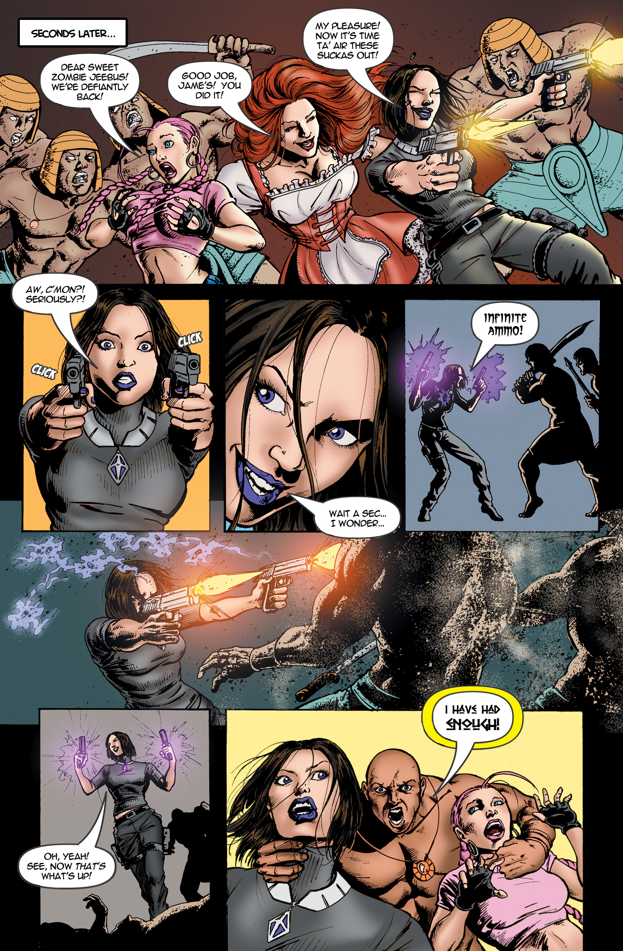 Read online Chaos Campus: Sorority Girls Vs. Zombies comic -  Issue #17 - 22