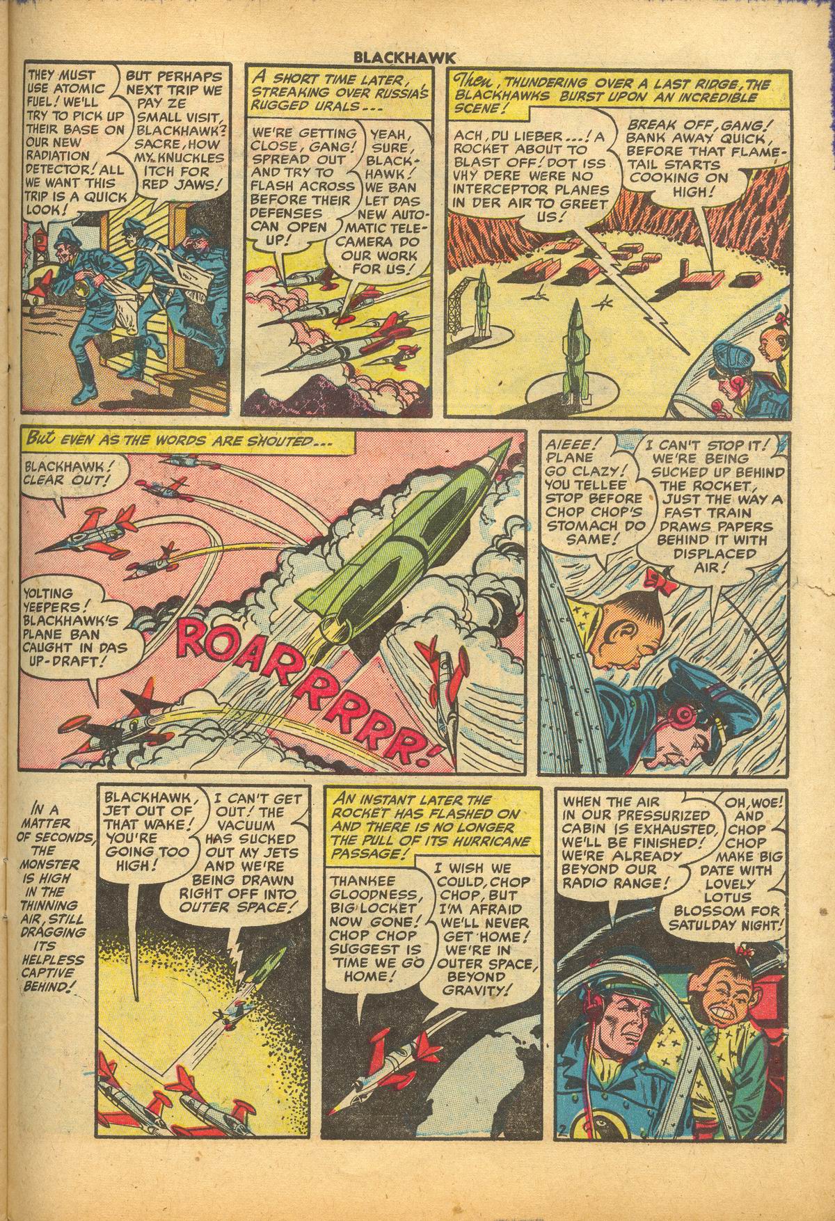 Read online Blackhawk (1957) comic -  Issue #66 - 28