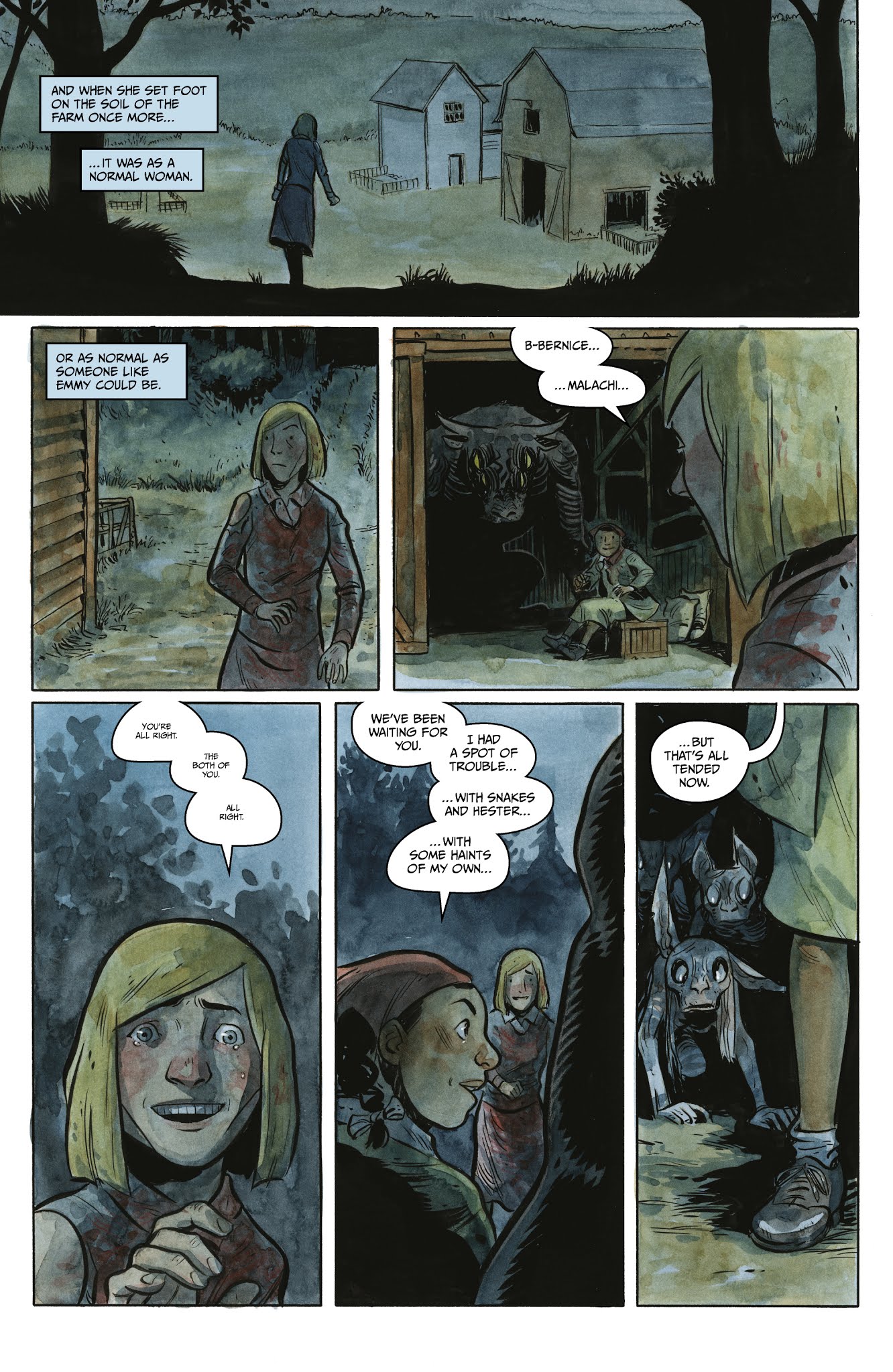 Read online Harrow County comic -  Issue #32 - 25