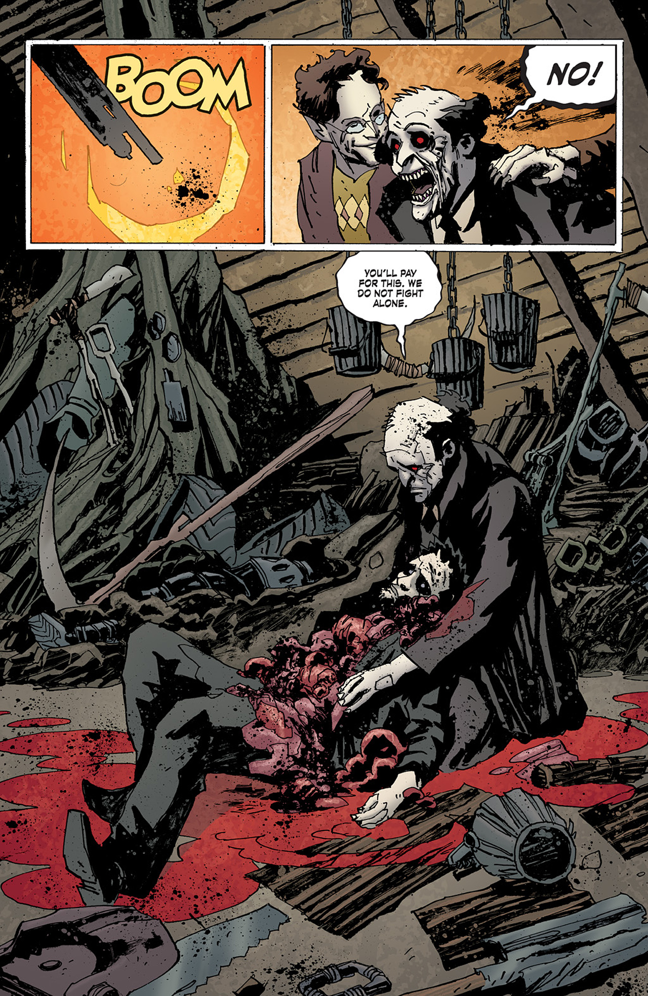 Read online Criminal Macabre: Final Night - The 30 Days of Night Crossover comic -  Issue #3 - 19