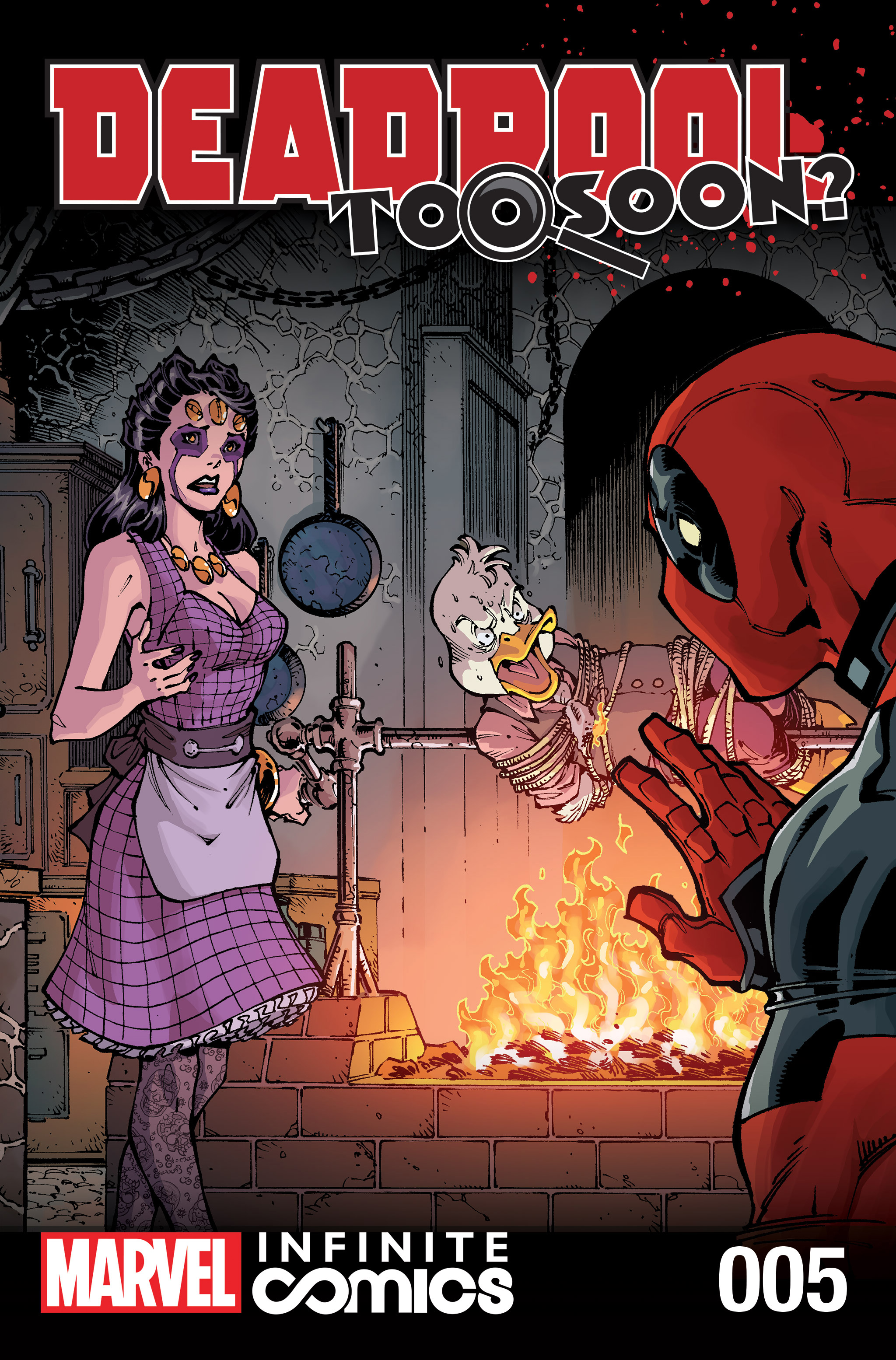 Read online Deadpool: Too Soon? Infinite Comic comic -  Issue #5 - 1