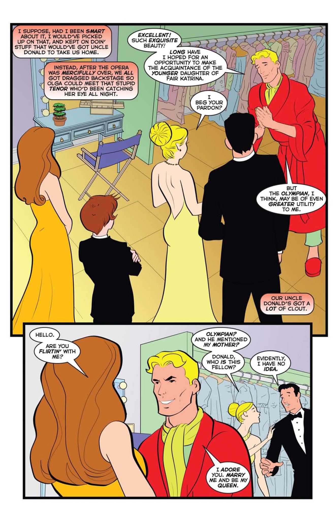 Read online The Sensational G-Girl comic -  Issue #4 - 5