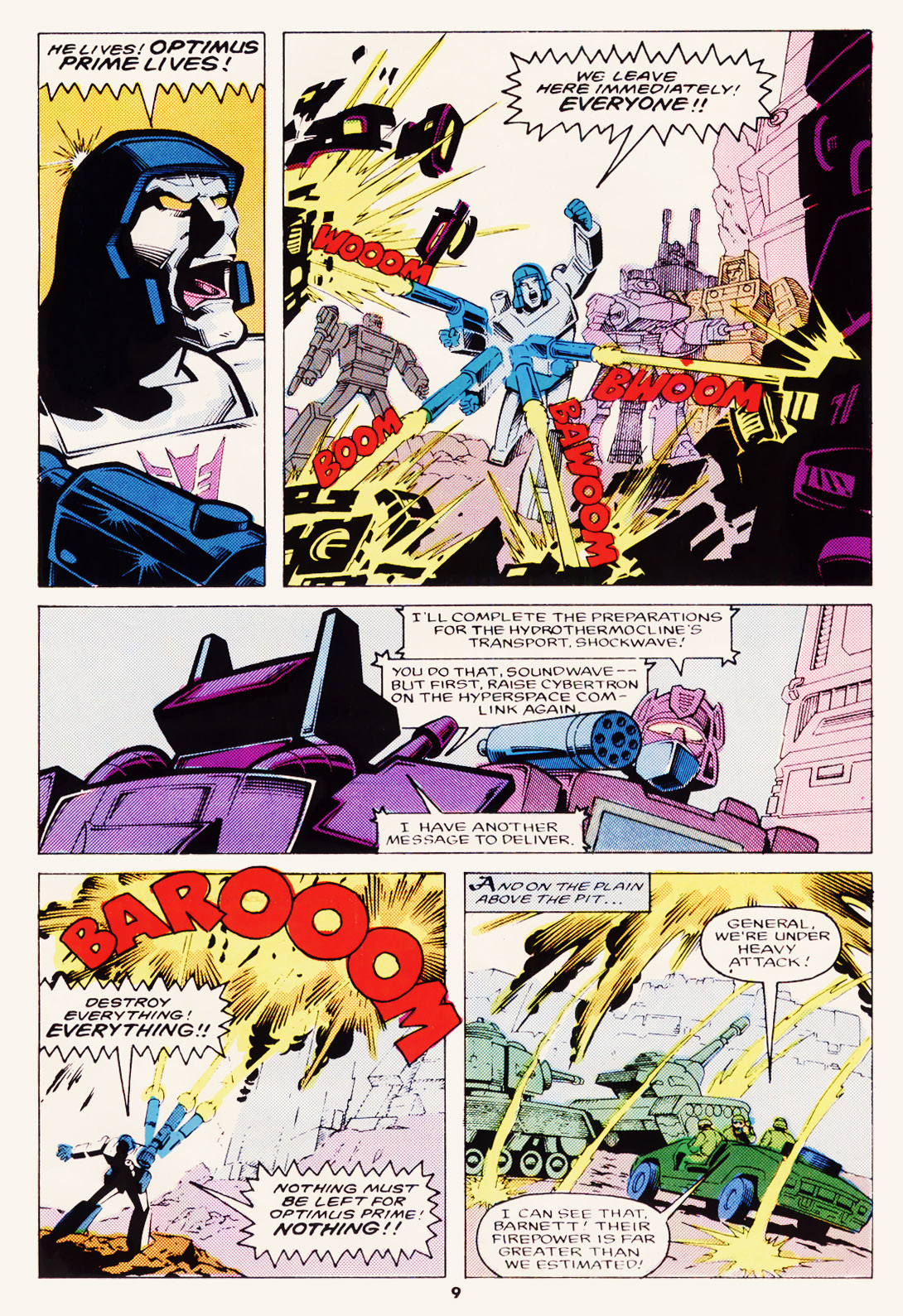 Read online The Transformers (UK) comic -  Issue #107 - 9