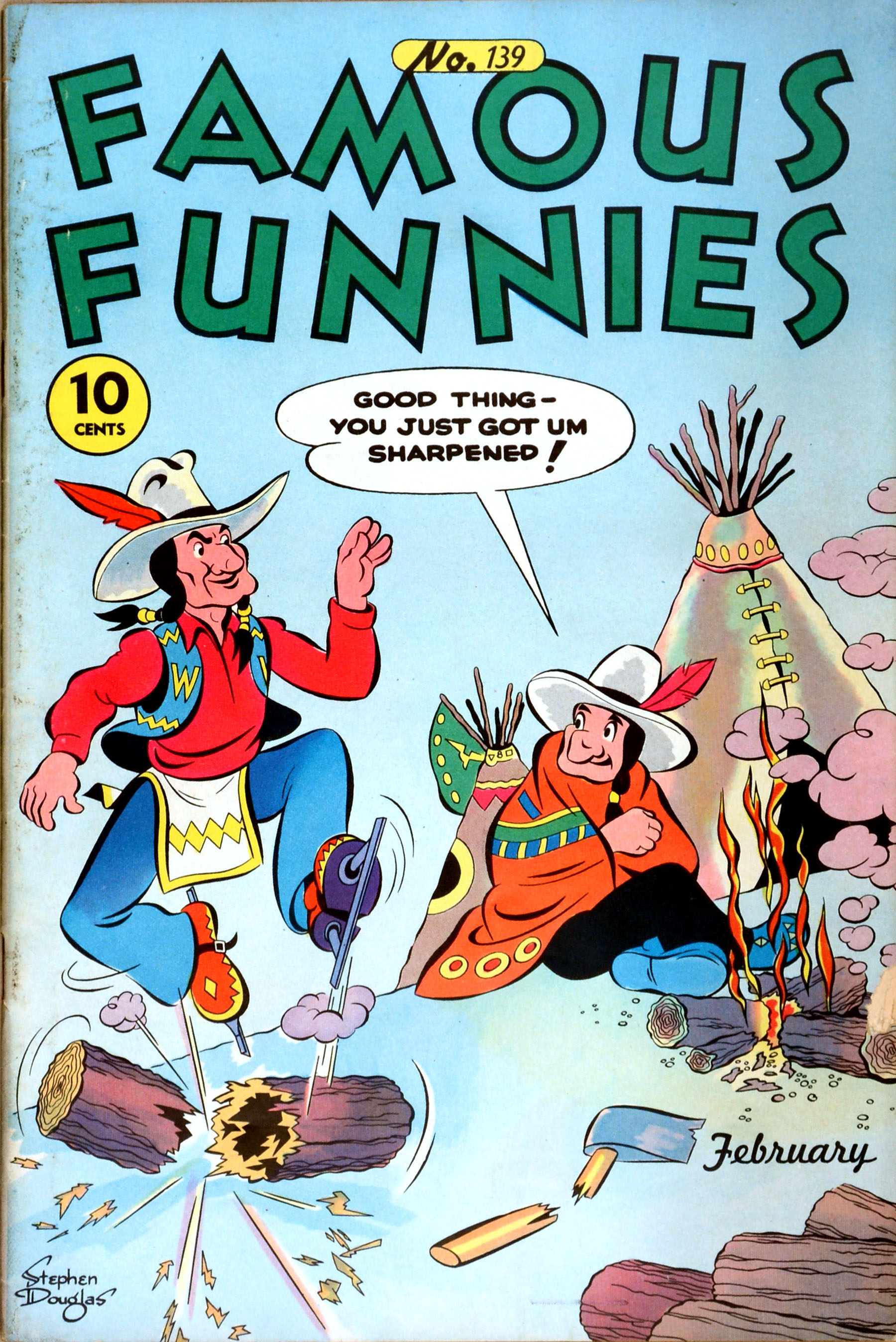 Read online Famous Funnies comic -  Issue #139 - 1
