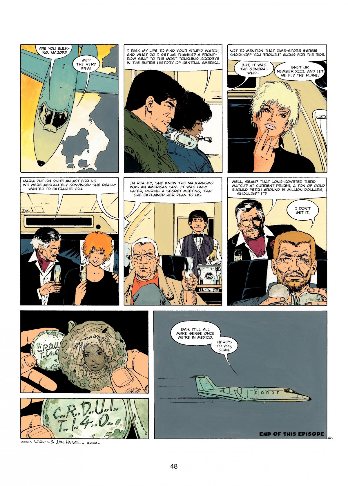 Read online XIII comic -  Issue #15 - 48