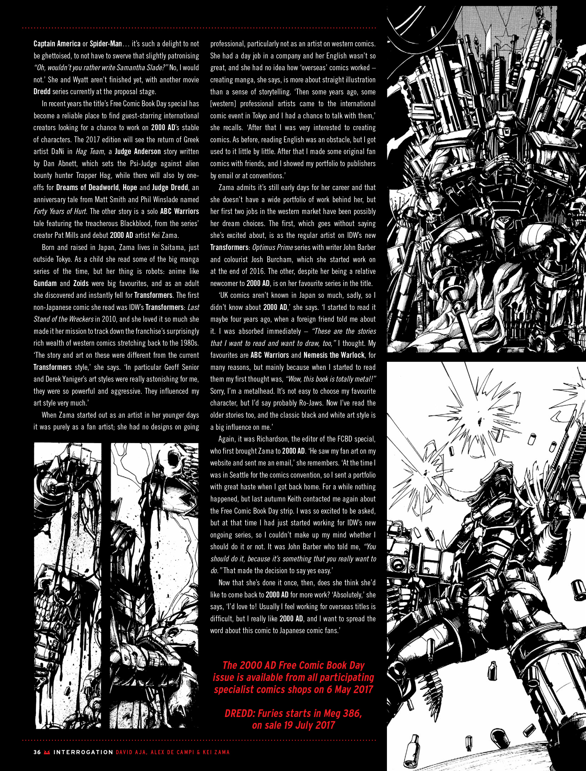 Read online Judge Dredd Megazine (Vol. 5) comic -  Issue #383 - 35