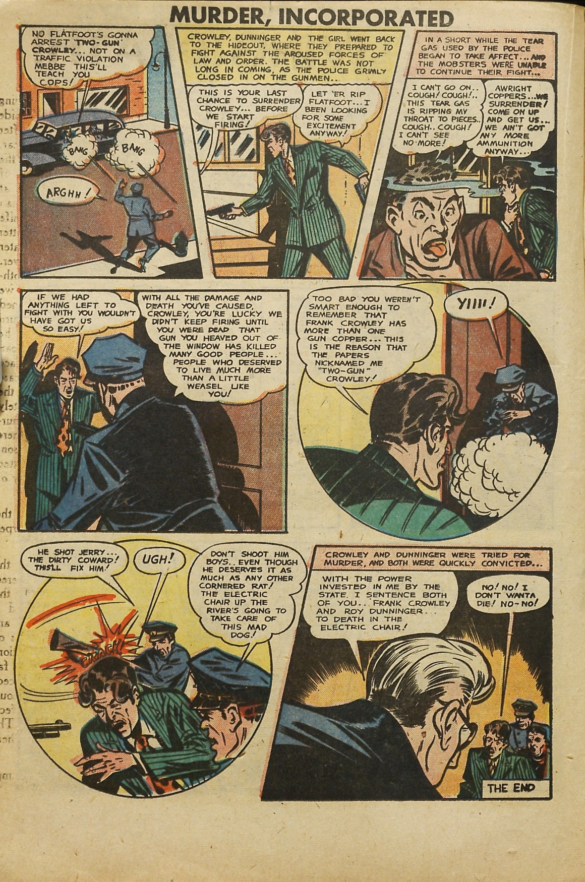 Read online Murder Incorporated (1948) comic -  Issue #10 - 20