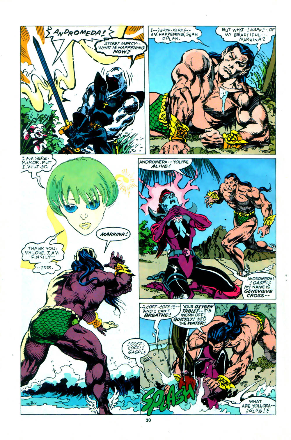 Read online Namor, The Sub-Mariner comic -  Issue #61 - 22