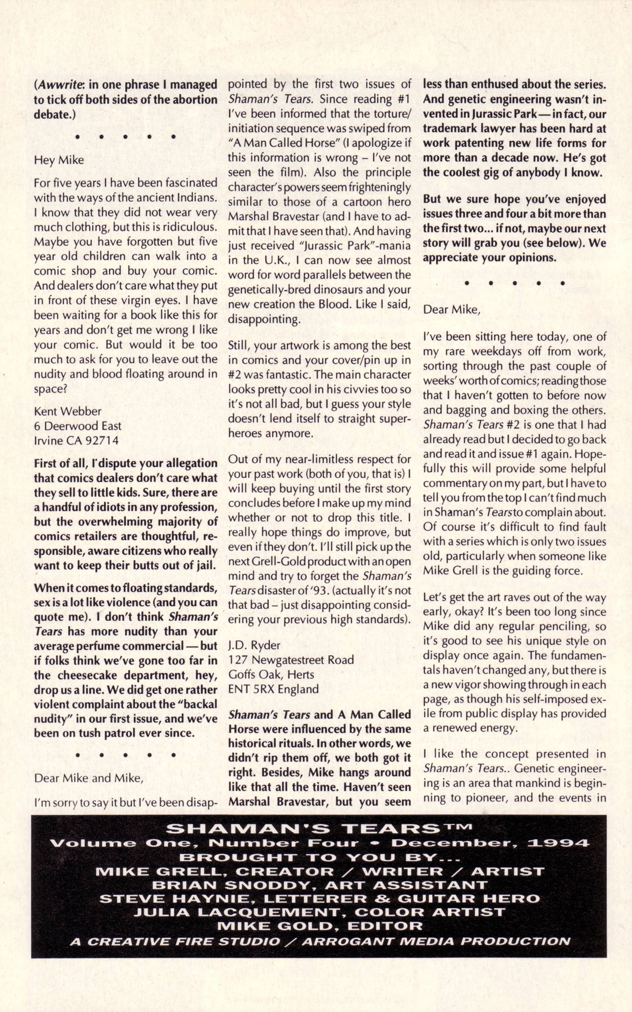 Read online Shaman's Tears comic -  Issue #4 - 23