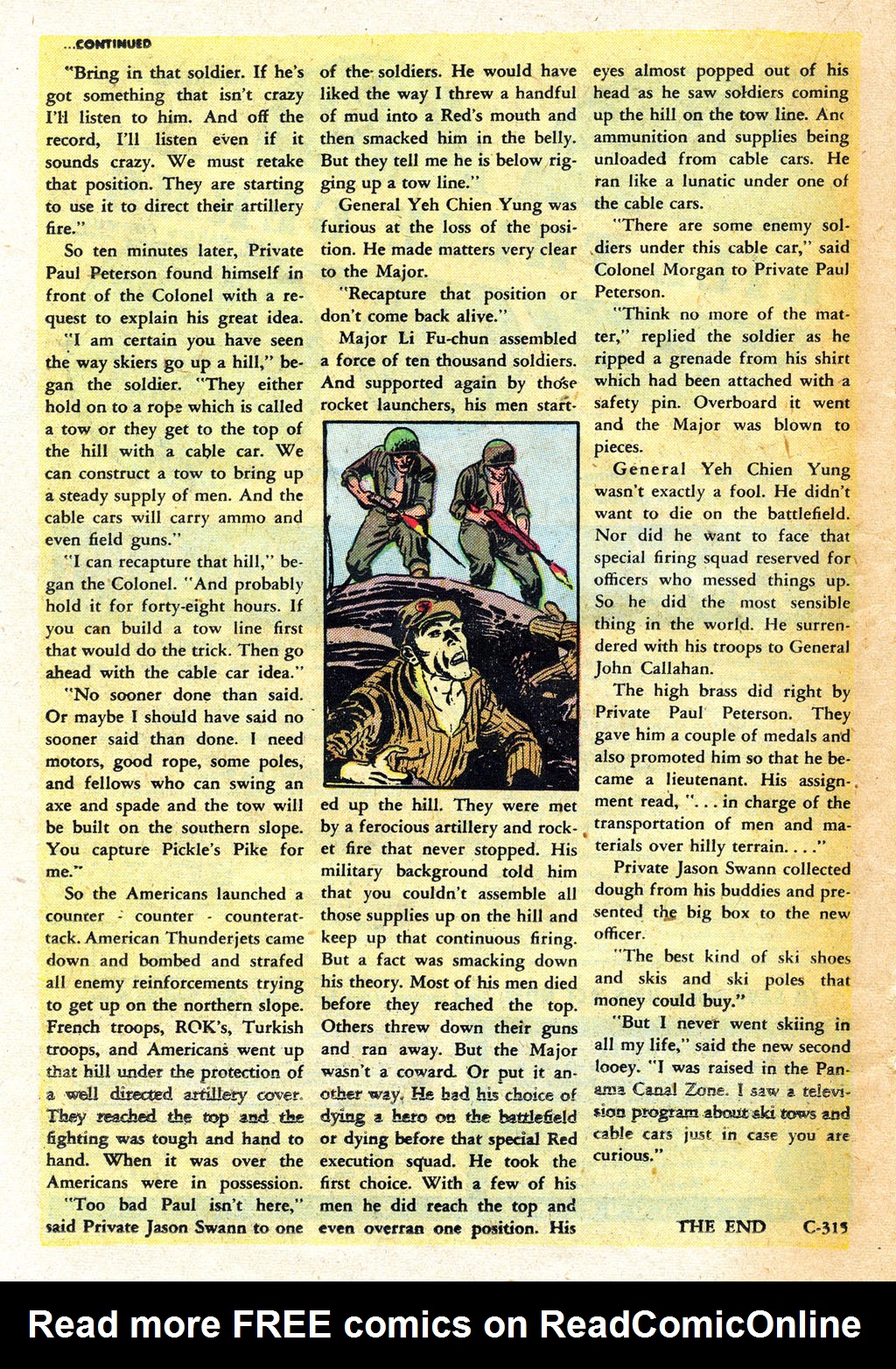 Read online War Action comic -  Issue #14 - 16