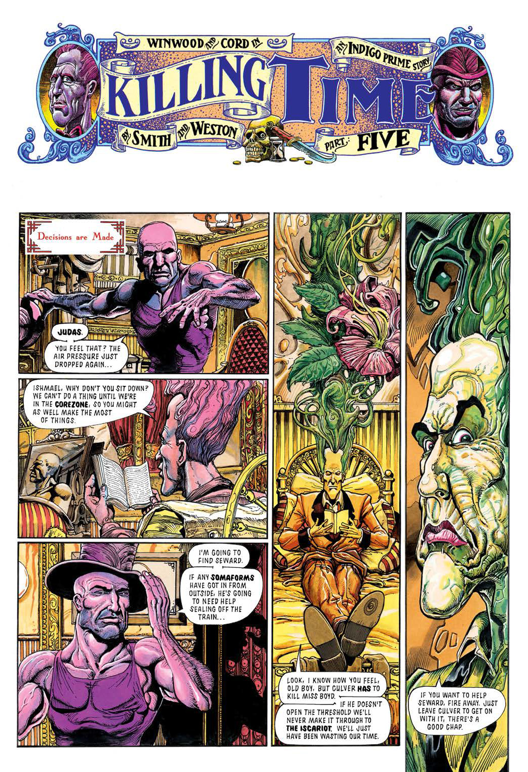 Read online Indigo Prime comic -  Issue # TPB 1 - 121