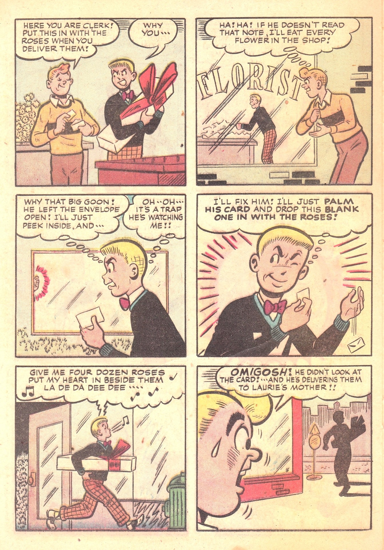 Read online Pep Comics comic -  Issue #92 - 36