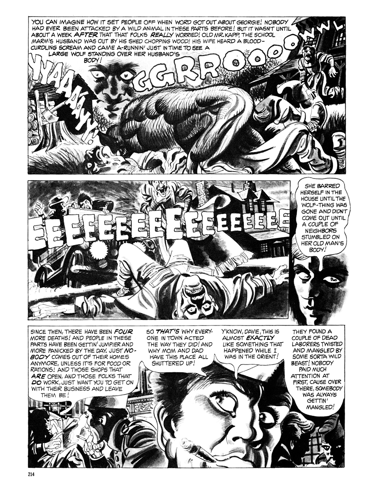 Read online Eerie Archives comic -  Issue # TPB 7 - 215