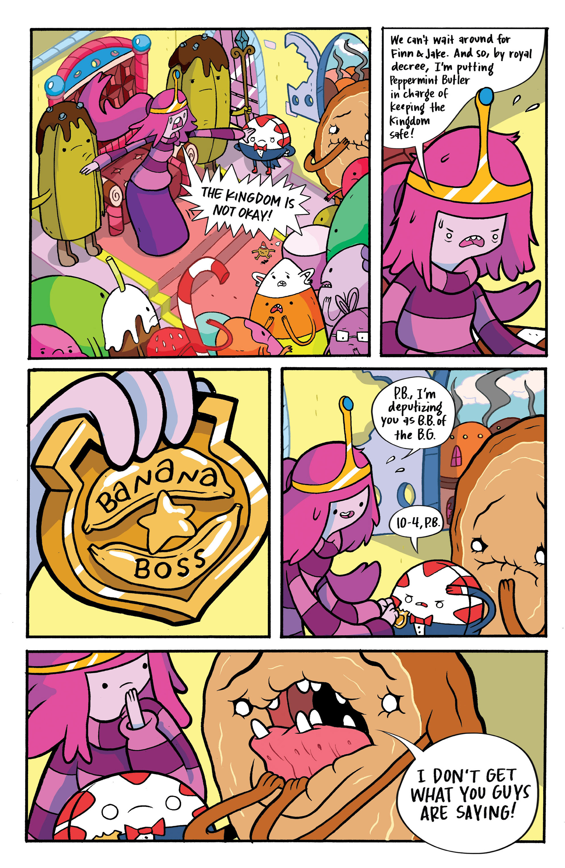 Read online Adventure Time: Candy Capers comic -  Issue #1 - 16