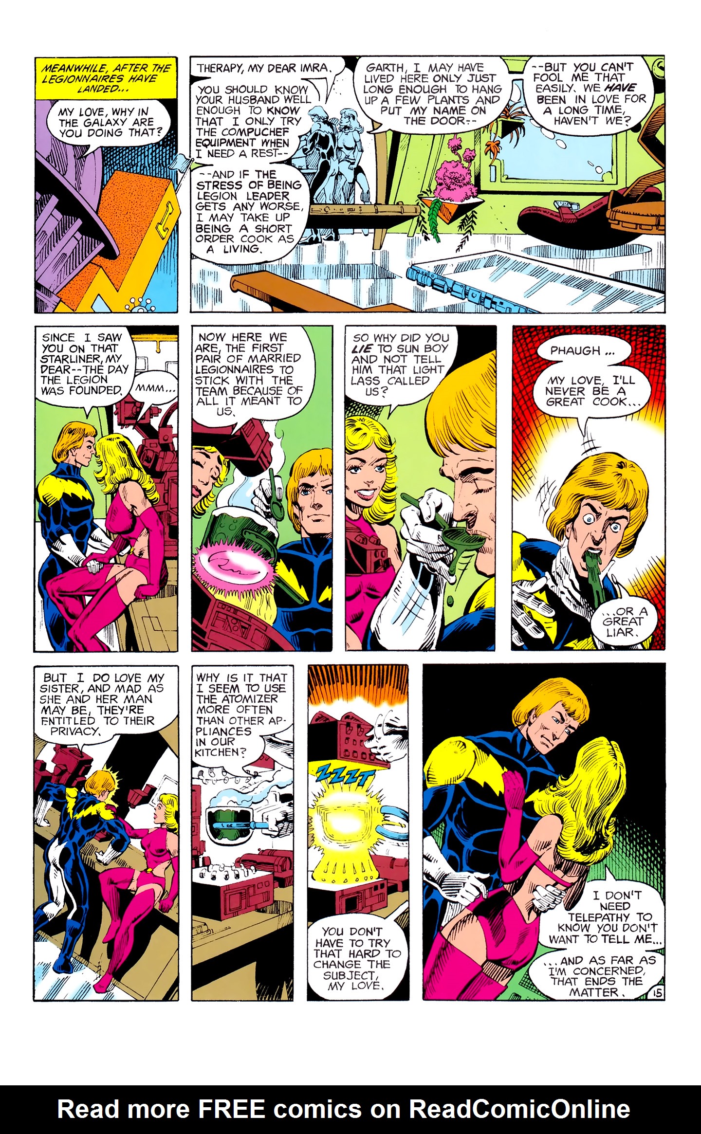 Read online Legion of Super-Heroes (1980) comic -  Issue #284 - 16