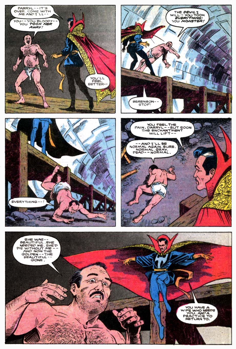 Read online Doctor Strange (1974) comic -  Issue #76 - 21