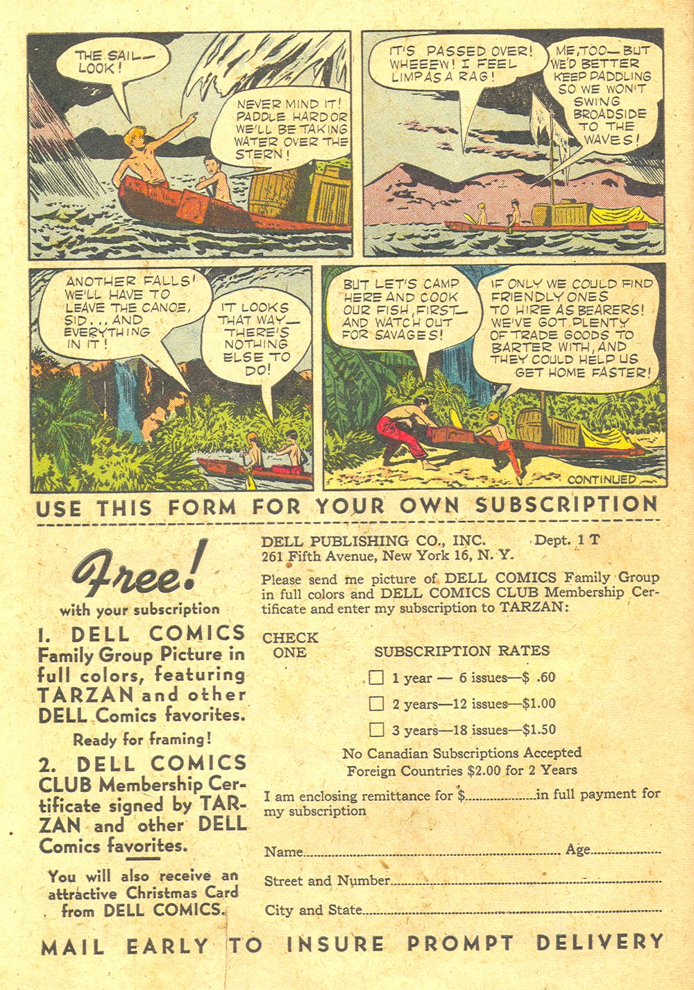 Read online Tarzan (1948) comic -  Issue #19 - 50
